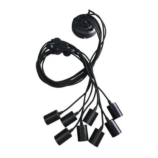 Люстра паук на восемь ламп MSK Electric Spider NL 149-8