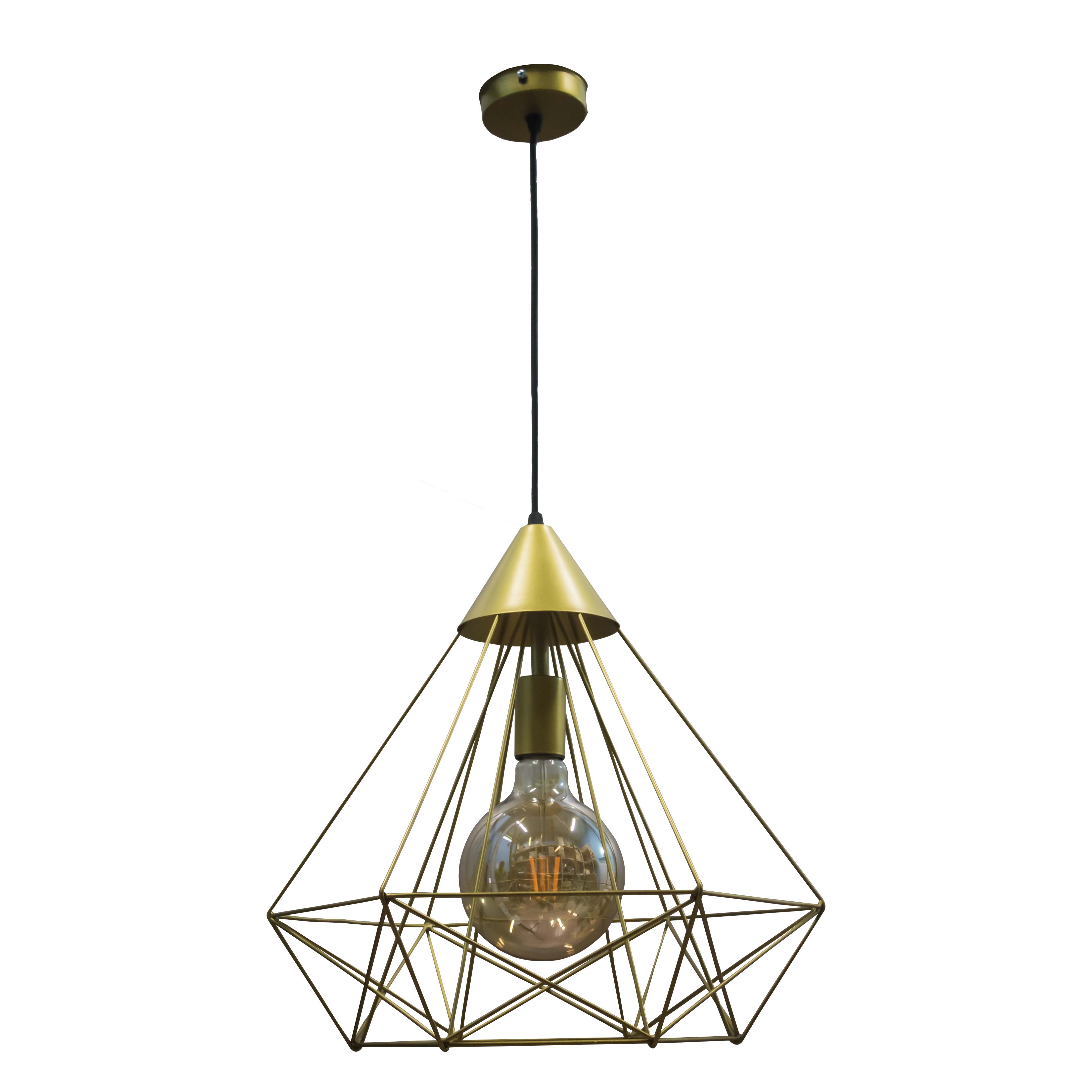 Светильник подвесной MSK Electric Crystal в стиле лофт NL 0541 G