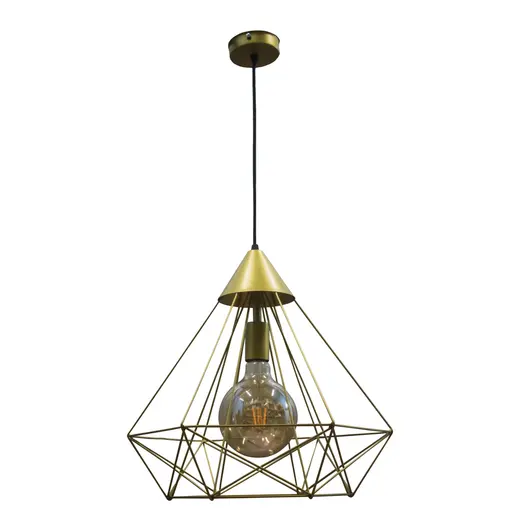 Светильник подвесной MSK Electric Crystal в стиле лофт NL 0541 G