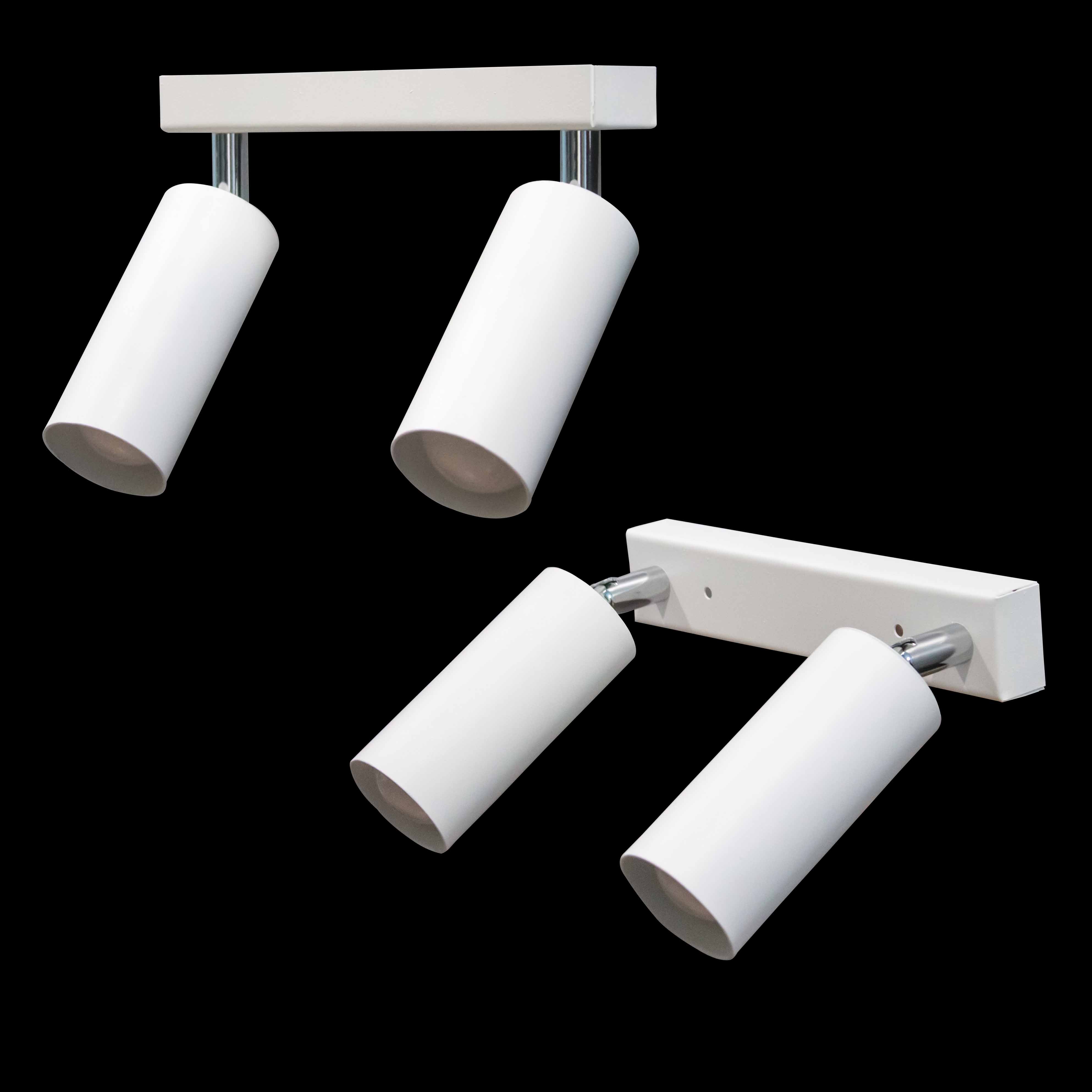 Светильник в стиле лофт MSK Electric Tube спот с поворотным механизмом NL 1105-2 W