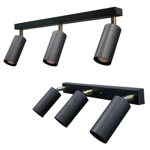 Светильник в стиле лофт MSK Electric Tube спот с поворотным механизмом NL 1105-3