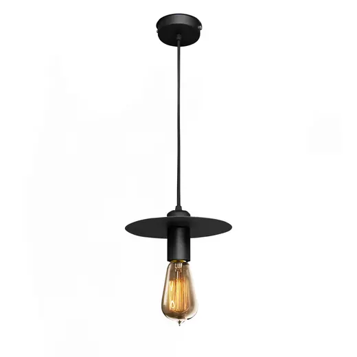 Светильник подвесной в стиле лофт MSK Electric Disk NL 2009 BK