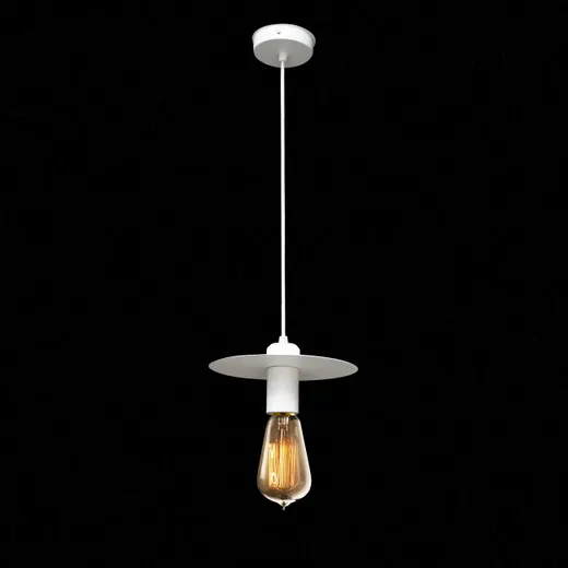 Светильник подвесной в стиле лофт MSK Electric Disk NL 2009 WH