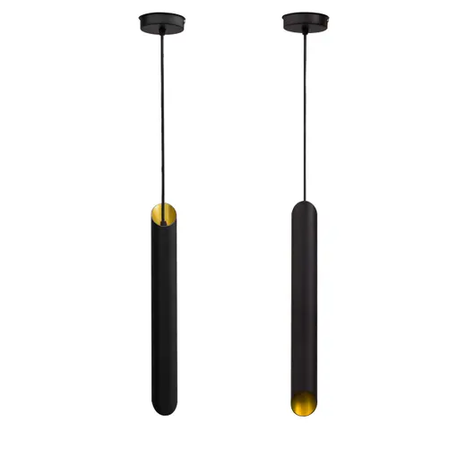 Светильник подвесной MSK Electric Slice NL 4022 BK+GD