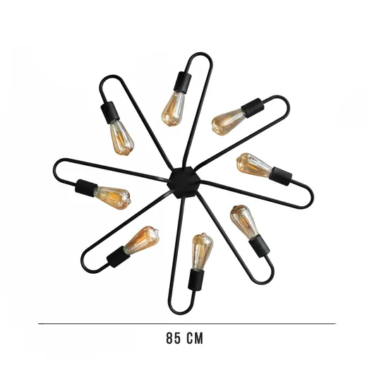 Люстра лофт MSK Electric Laminari паук NL 8585/8
