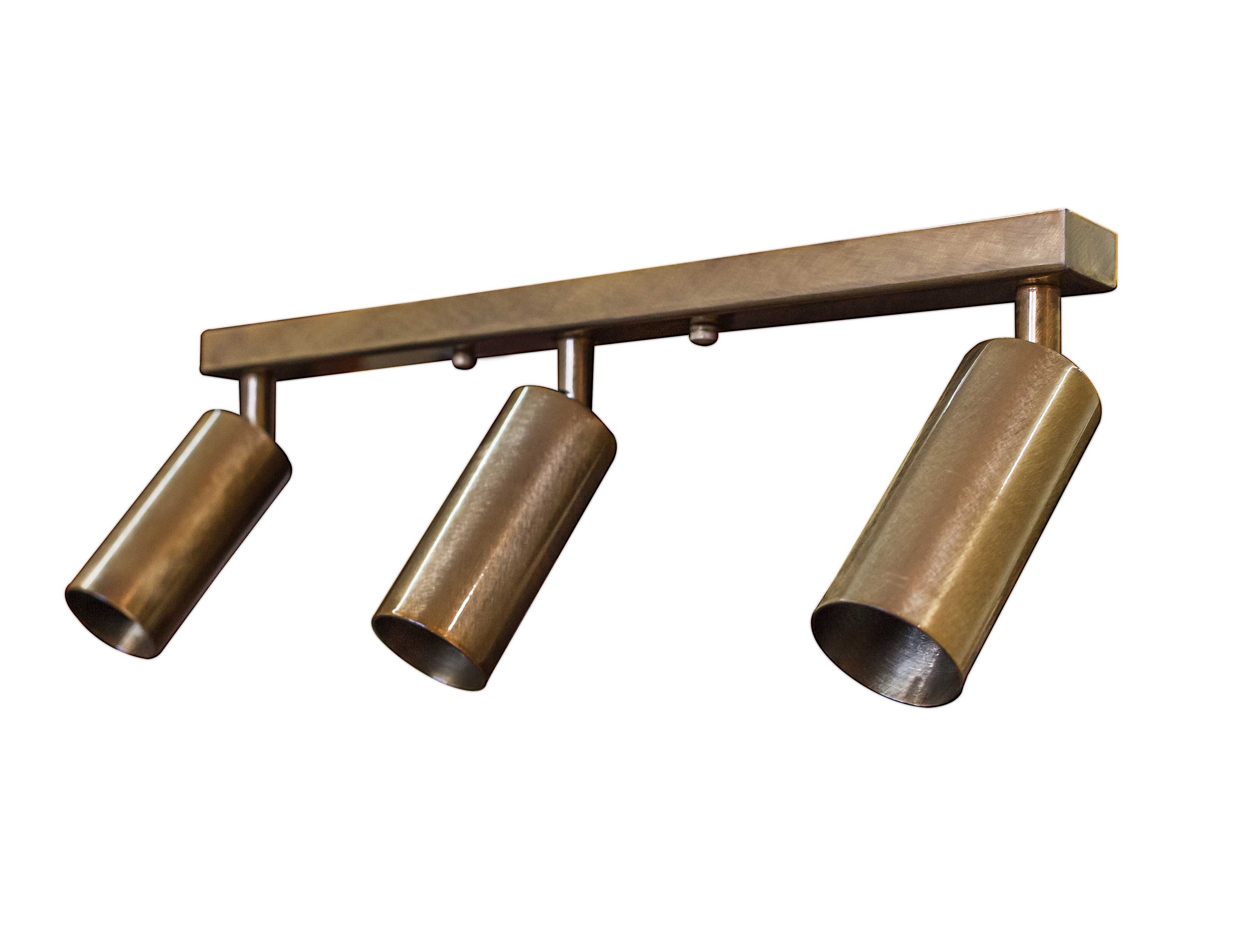 Светильник в стиле лофт MSK Electric Tube спот с поворотным механизмом NL 1105-3 BN