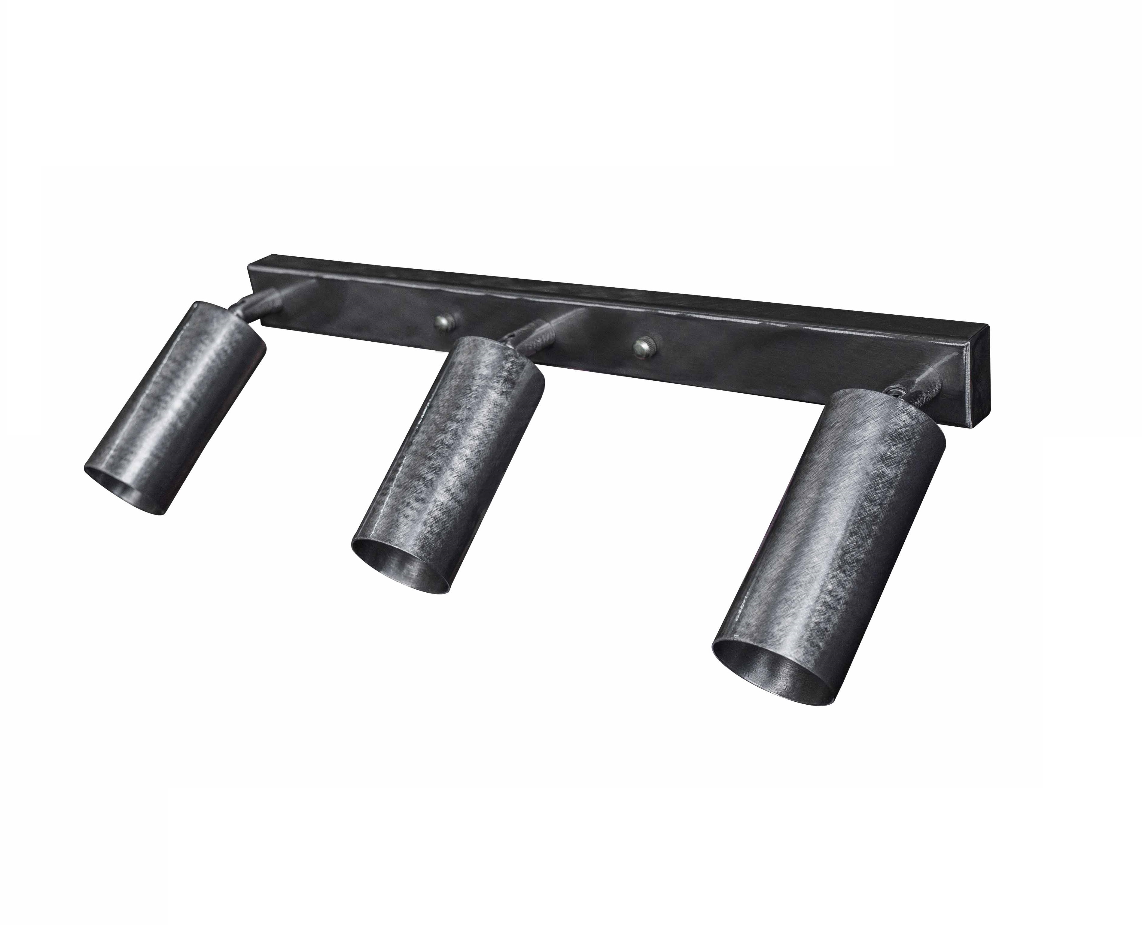 Светильник в стиле лофт MSK Electric Tube спот с поворотным механизмом NL 1105-3 SILVER