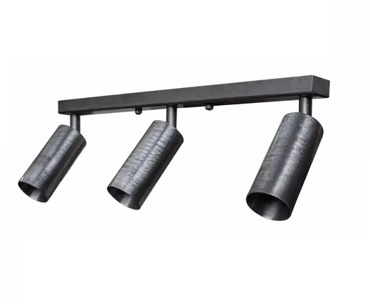 Светильник в стиле лофт MSK Electric Tube спот с поворотным механизмом NL 1105-3 SILVER