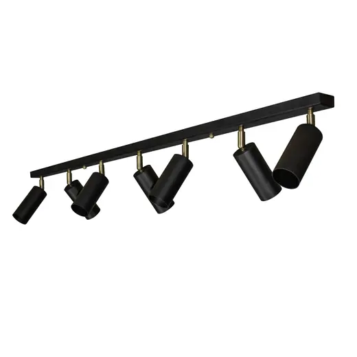 Люстра в стиле лофт MSK Electric Tube спот с поворотным механизмом NL 1105-7