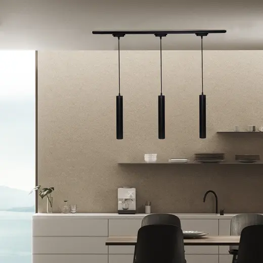 Подвесной трековый светильник в стиле лофт MSK Electric Tube NT 3522