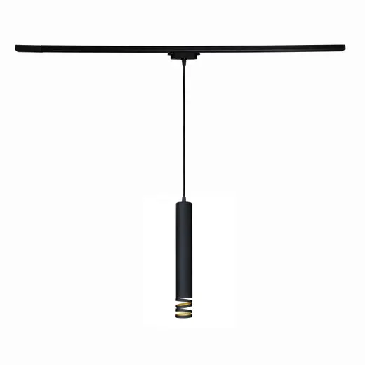Подвесной трековый светильник в стиле лофт MSK Electric Spiral NT 3622