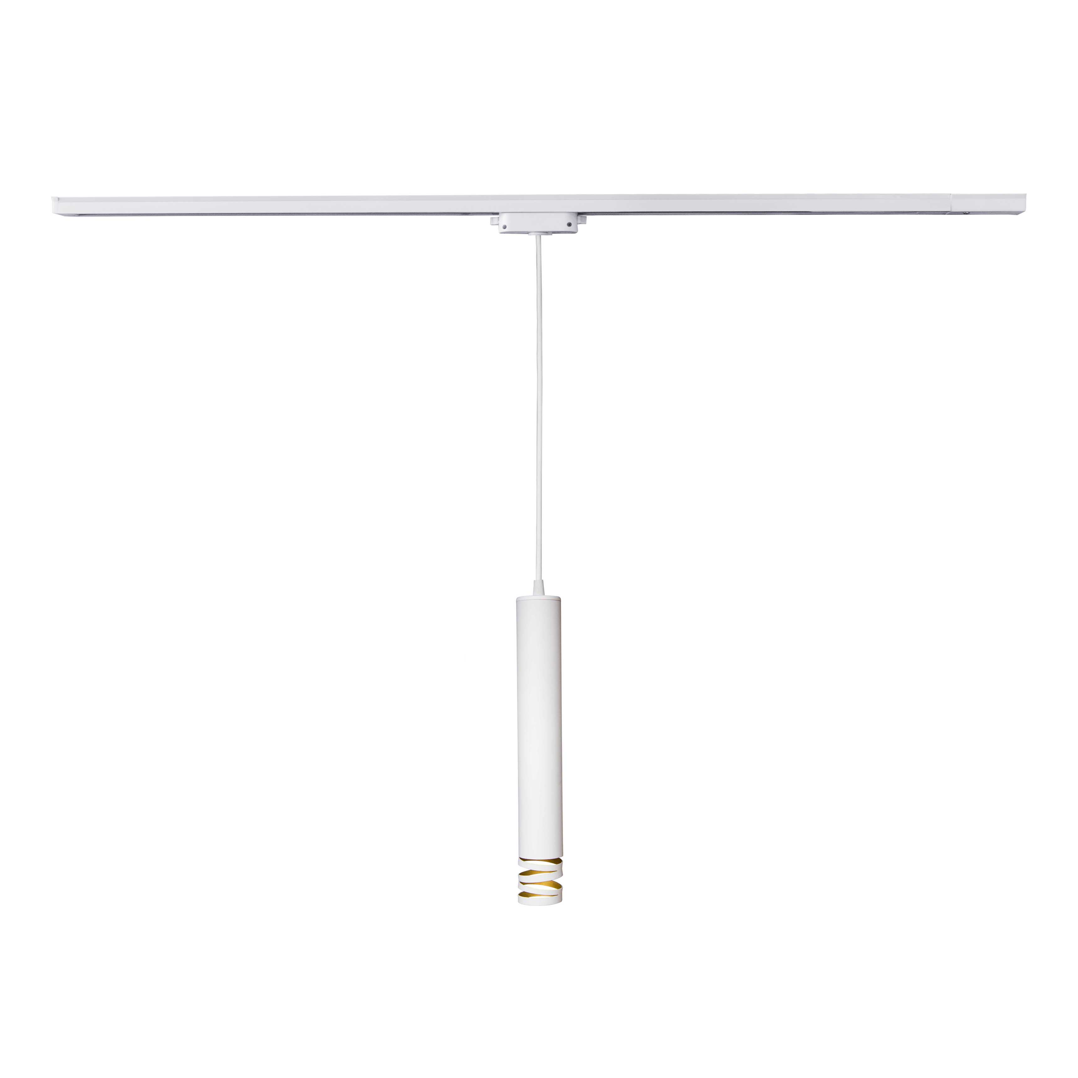 Подвесной трековый светильник в стиле лофт MSK Electric Spiral NT 3622W