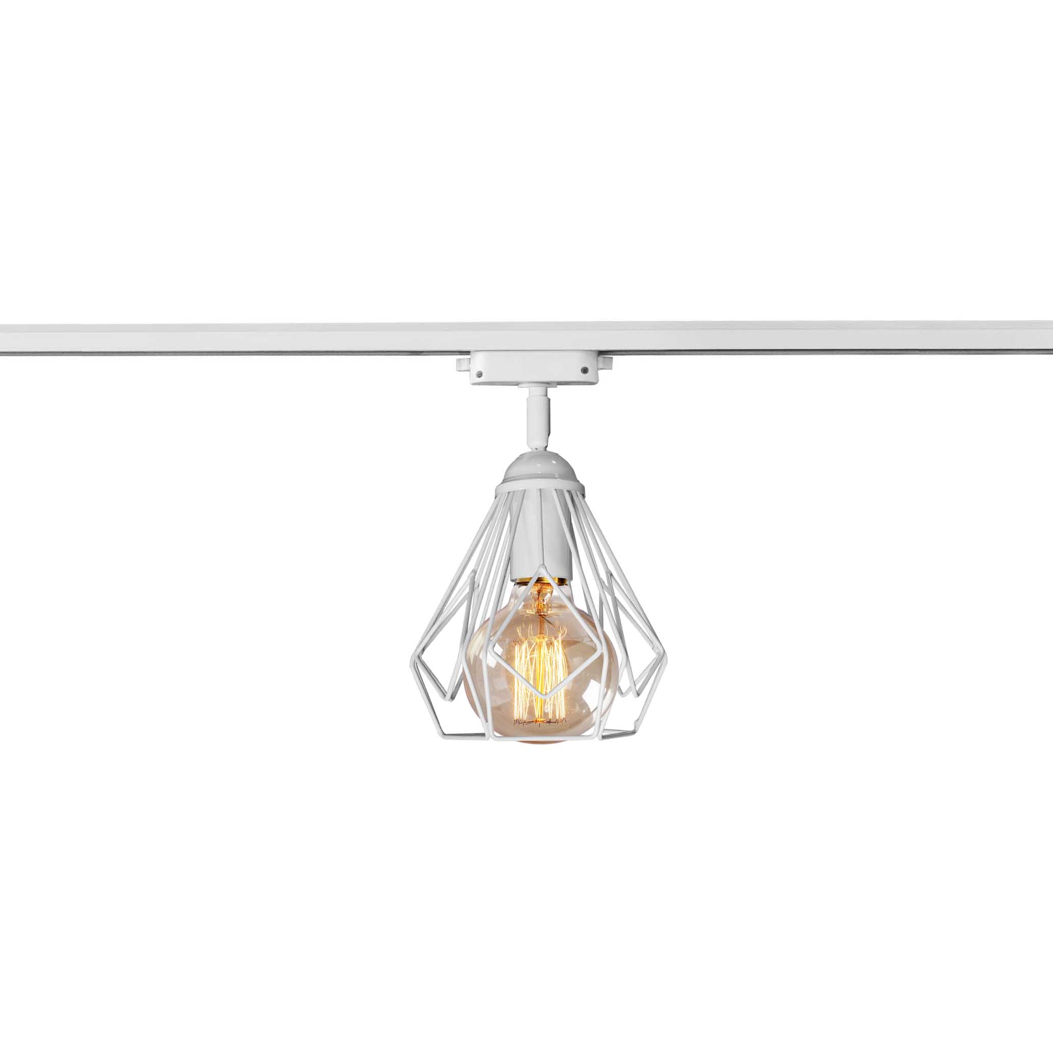 Светильник трековый под лампу Е27 MSK Electric Milan NT 5381W белый