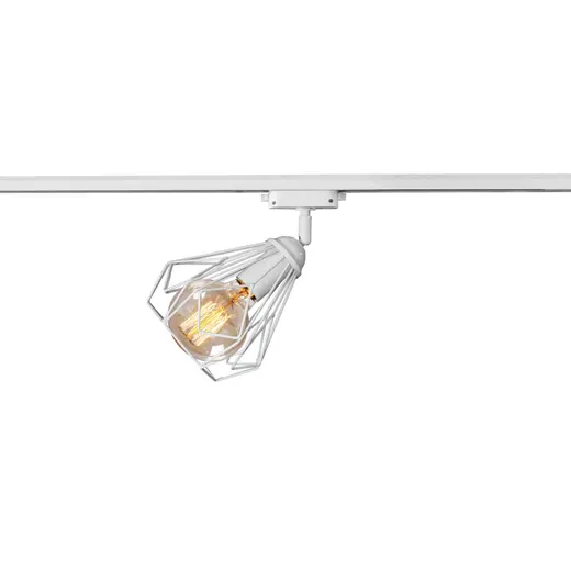 Светильник трековый под лампу Е27 MSK Electric Milan NT 5381W белый