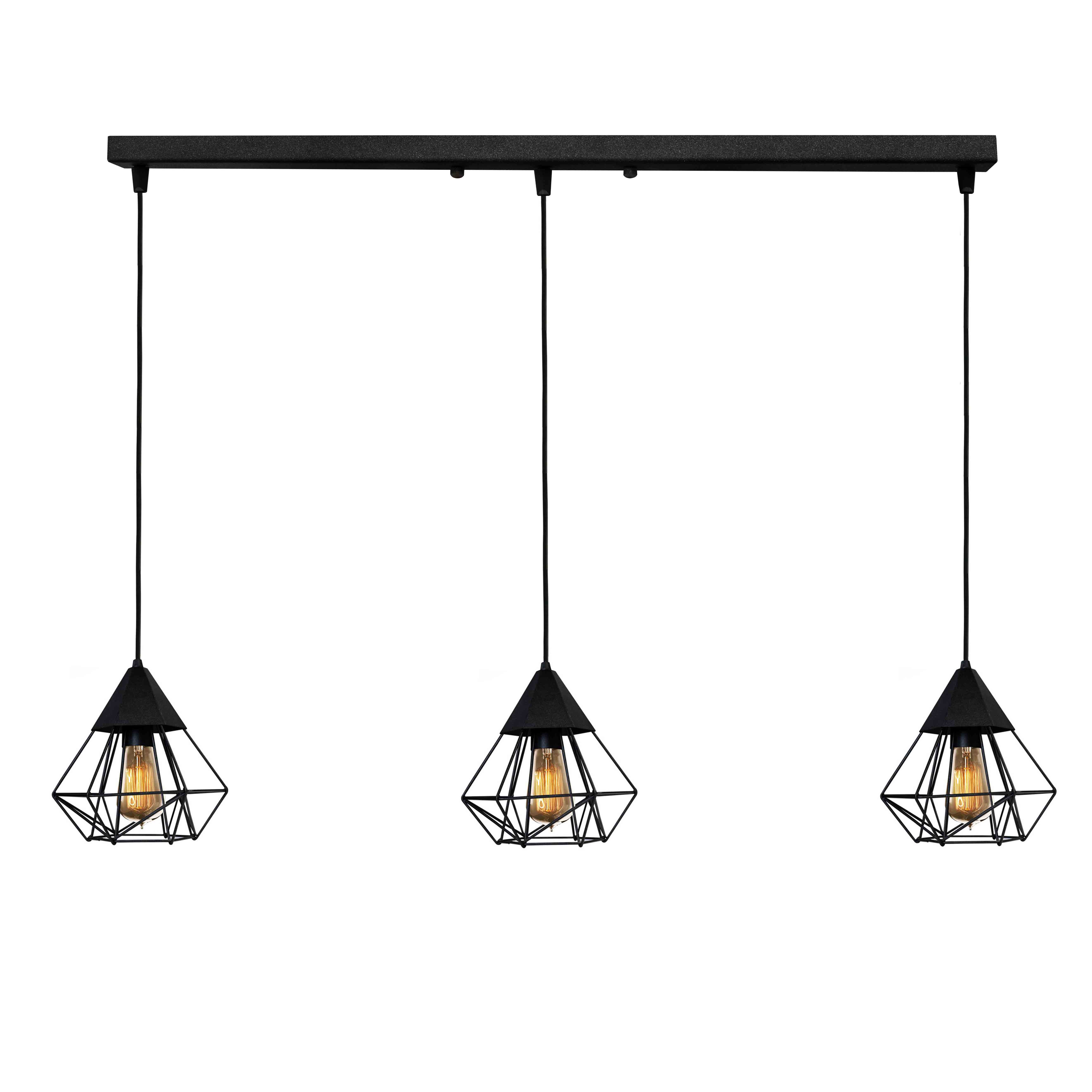 Светильник подвесной MSK Electric Crystal в стиле лофт NL 0535-3
