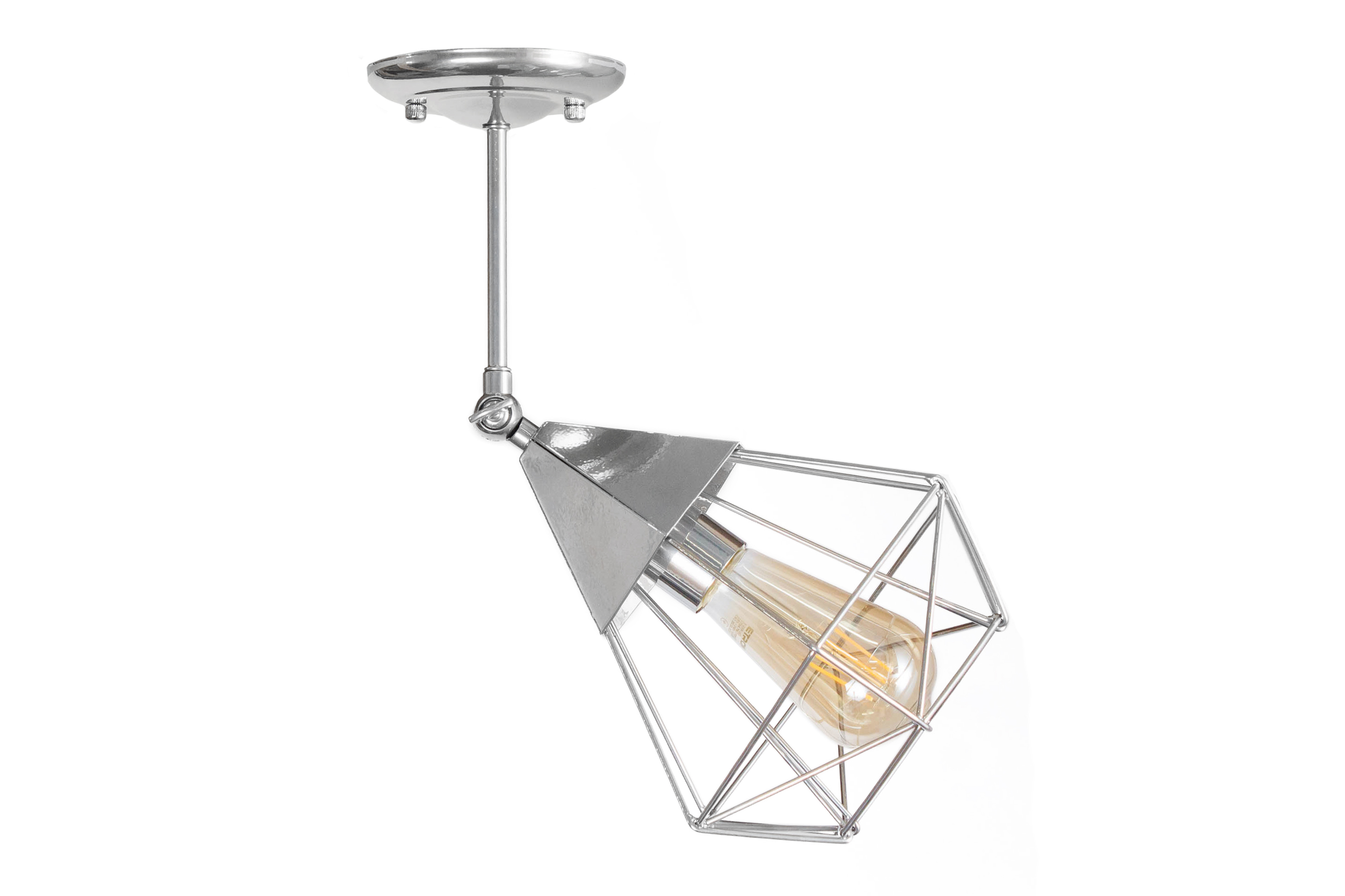 Бра в стиле лофт MSK Electric Crystal NL 0535-1 CR хром