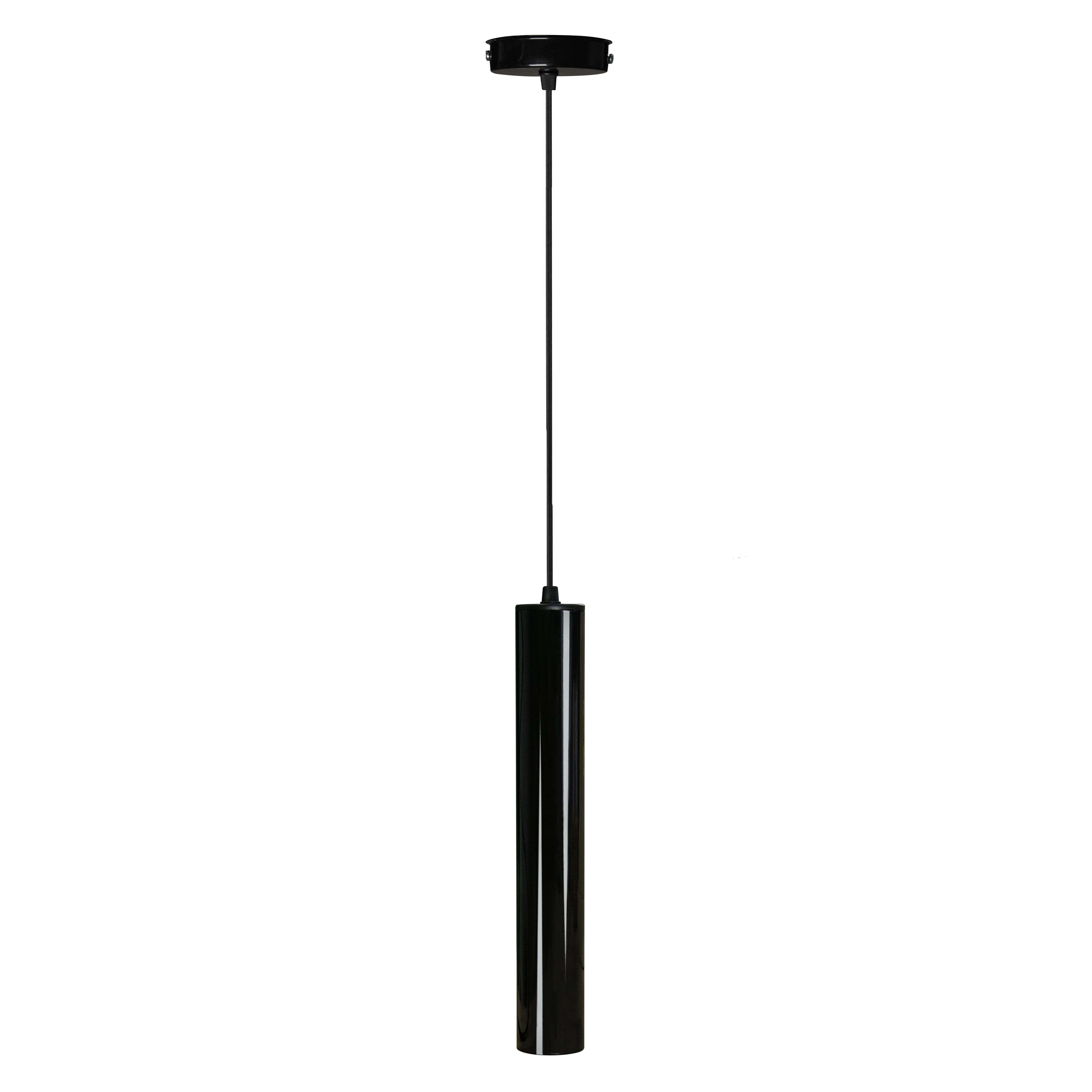 Светильник подвесной MSK Electric Tube NL 3522 GL черный глянец