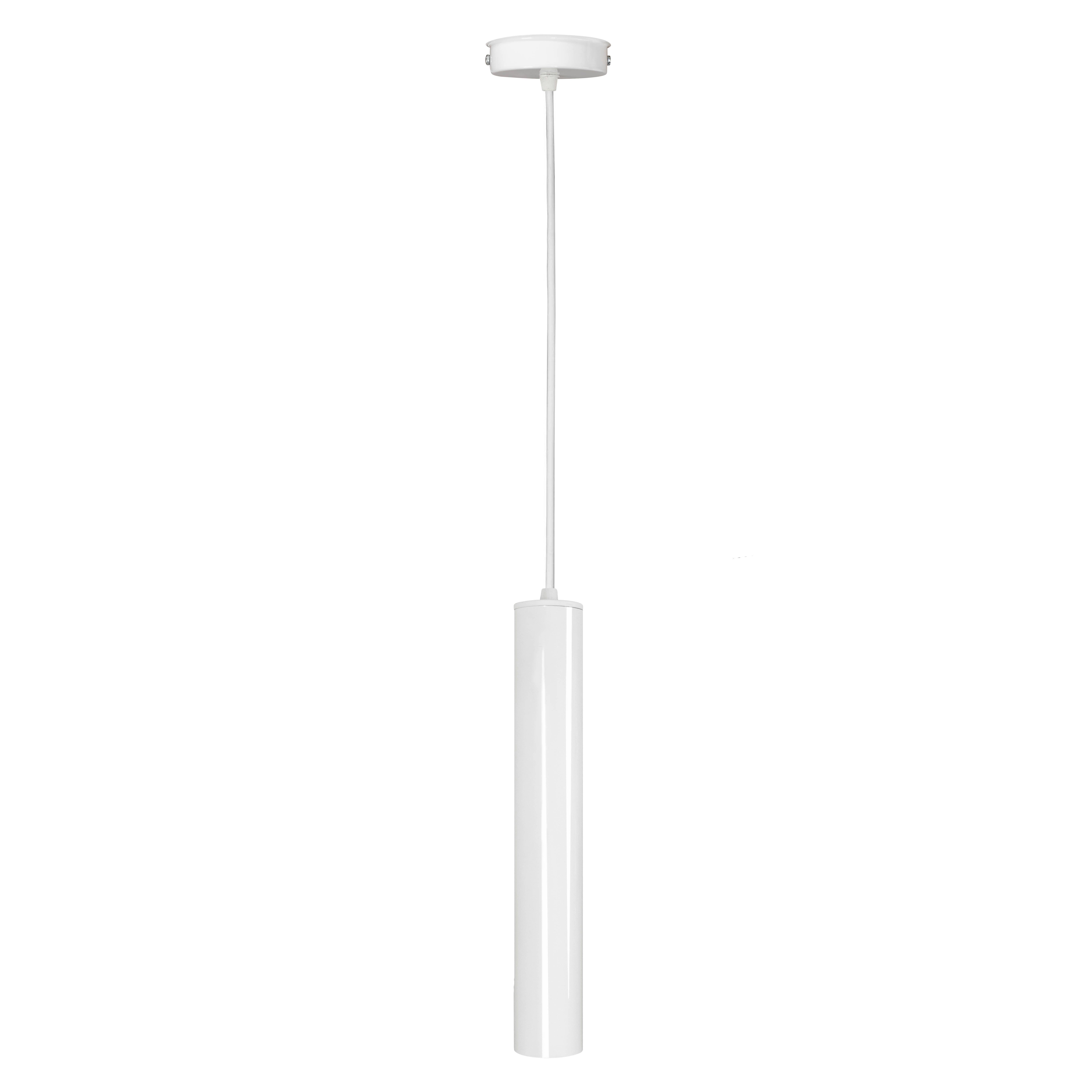 Светильник подвесной MSK Electric Tube NL 3522 WGL белый глянец
