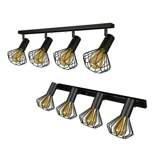 Светильник лофт MSK Electric Diadem настенно-потолочный NL 22151-4