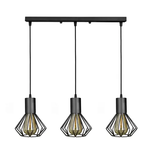 Светильник лофт MSK Electric Diadem подвесной на планке NL 2215-3