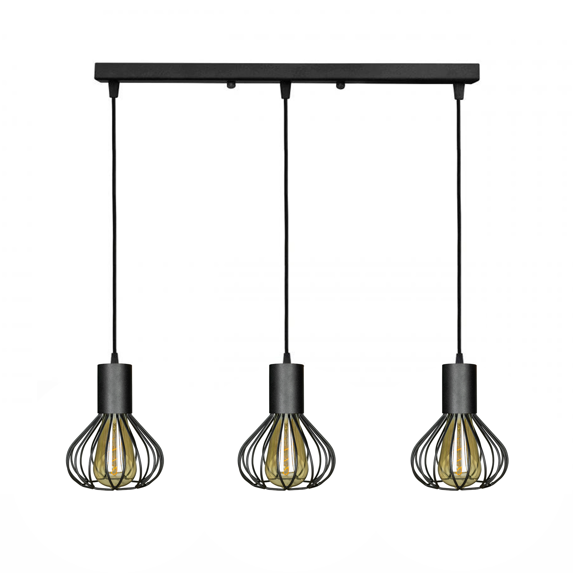 Светильник лофт подвесной на планке MSK Electric Lotus NL 1415-3