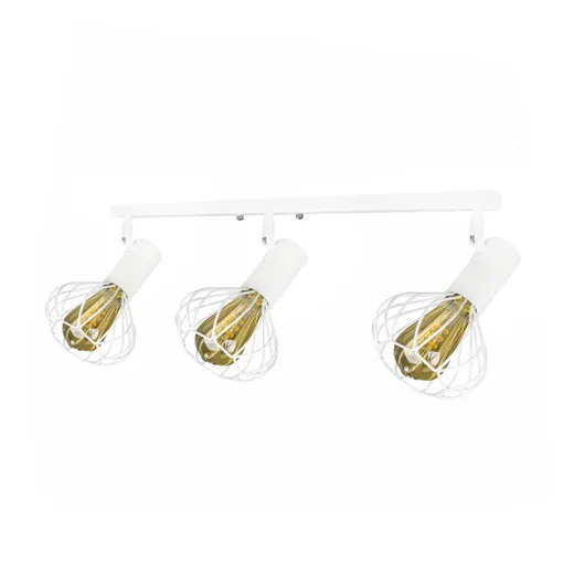 Светильник лофт настенно-потолочный MSK Electric Lotus NL 14151-3 WH