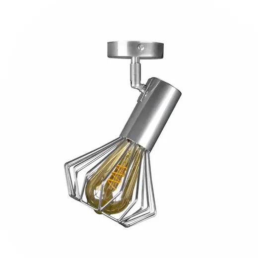 Светильник лофт MSK Electric Diadem настенно-потолочный NL 22151-1 CR хром