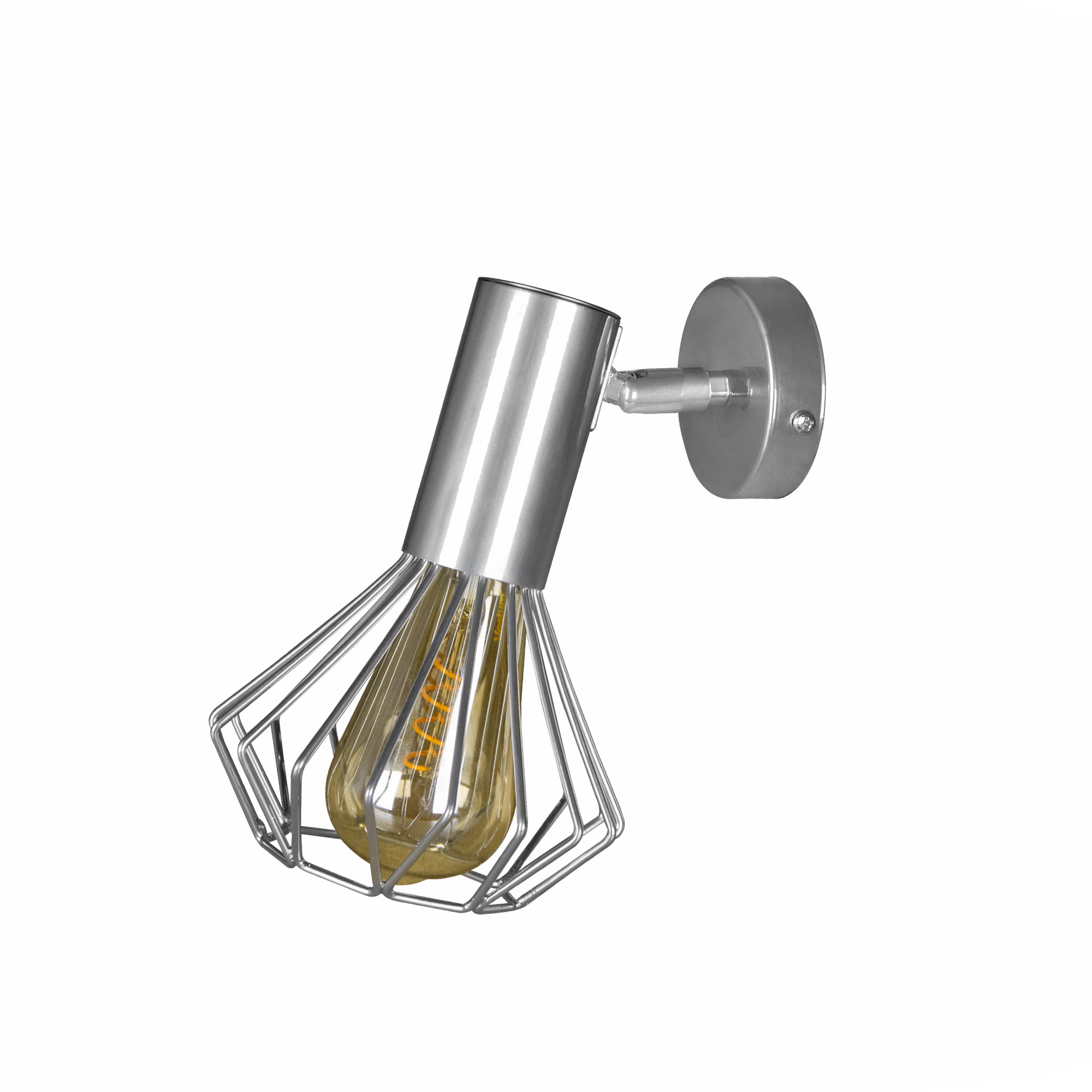 Светильник лофт MSK Electric Diadem настенно-потолочный NL 22151-1 CR хром