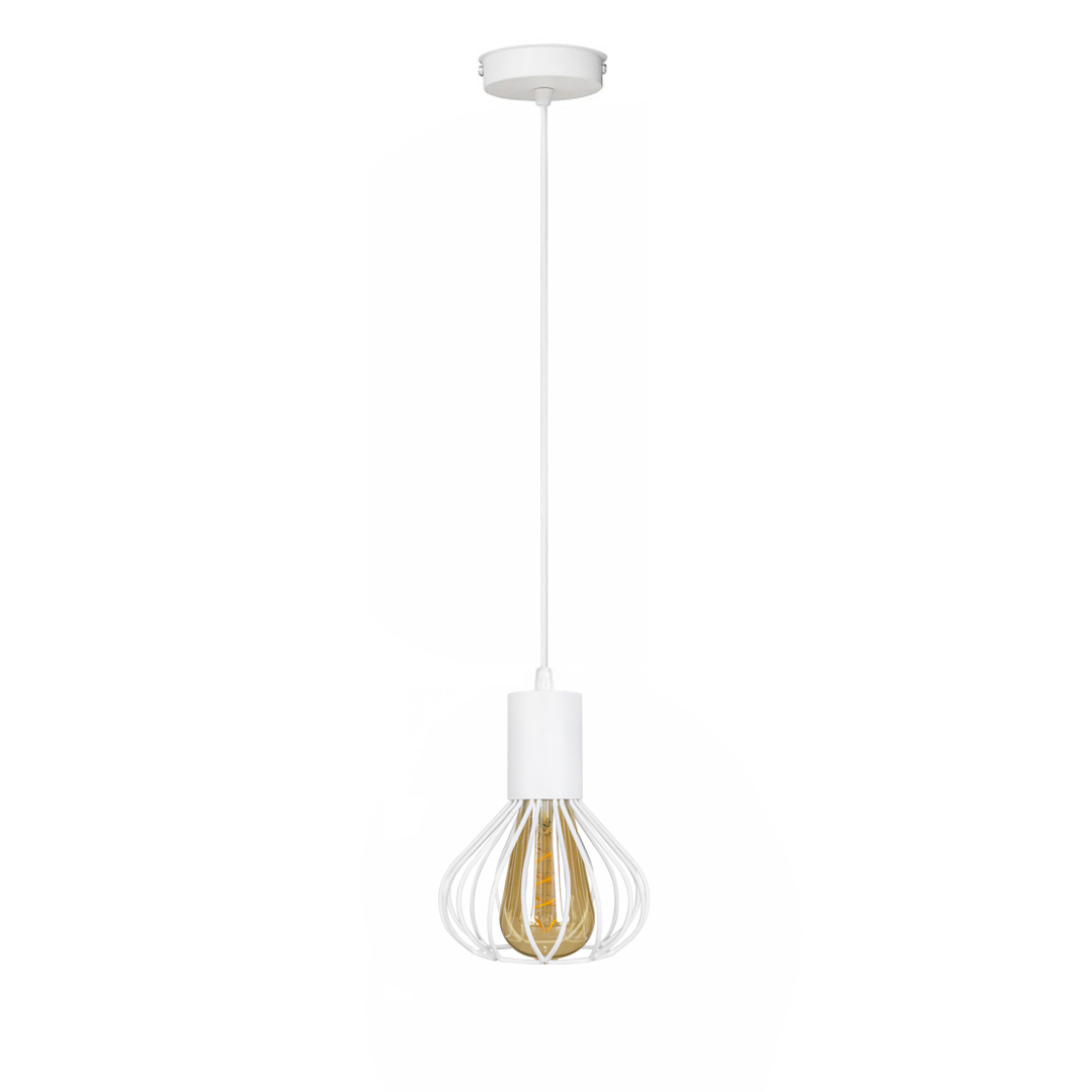 Светильник лофт подвесной MSK Electric Lotus NL 1415 WH