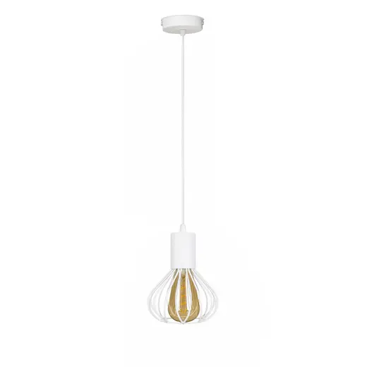 Светильник лофт подвесной MSK Electric Lotus NL 1415 WH