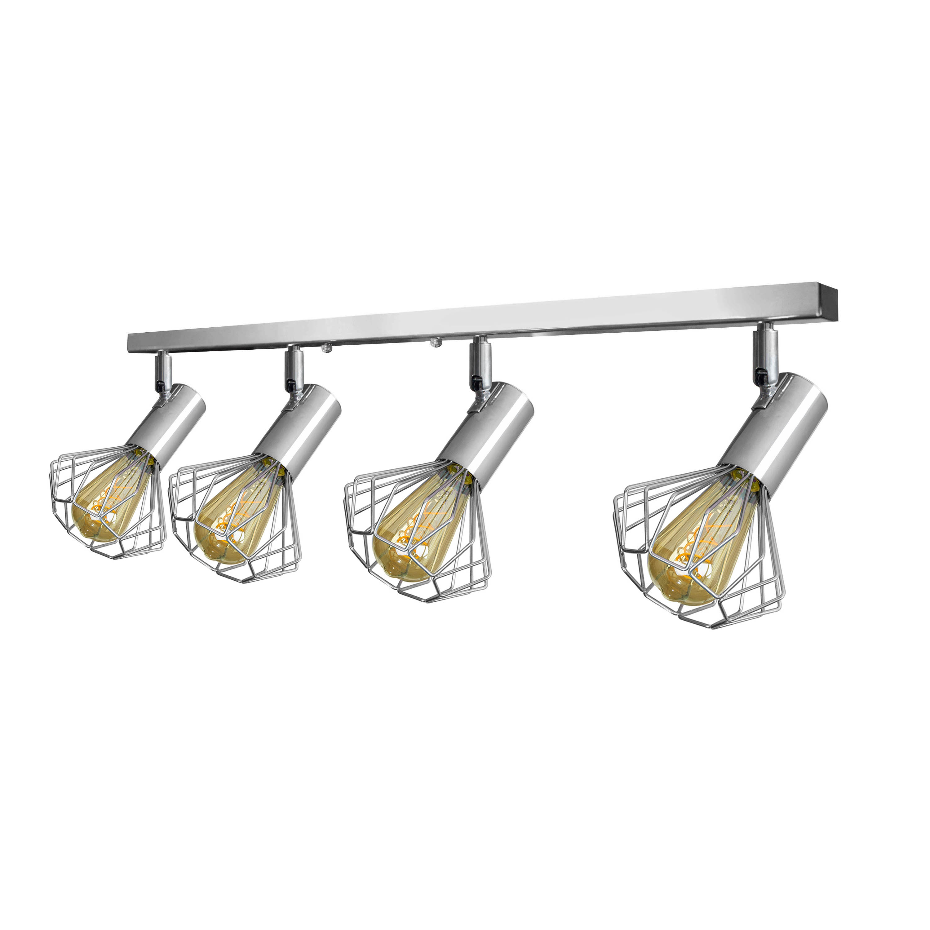 Светильник лофт MSK Electric Diadem настенно-потолочный NL 22151-4 CR хром