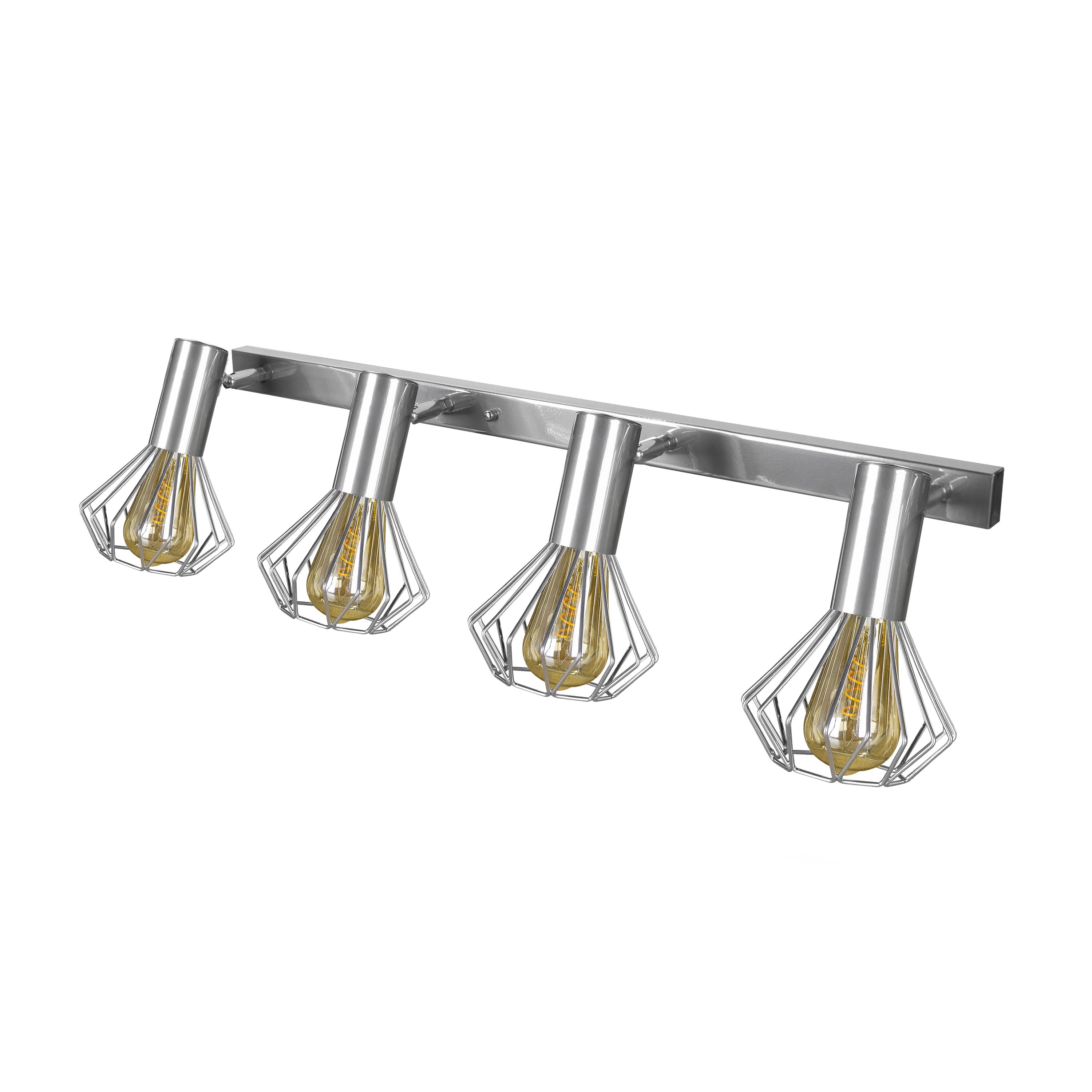 Светильник лофт MSK Electric Diadem настенно-потолочный NL 22151-4 CR хром