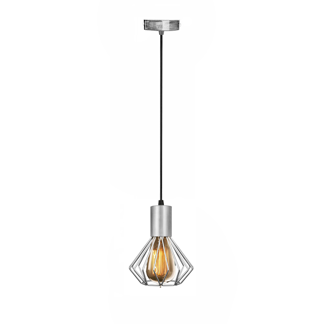 Светильник лофт MSK Electric Diadem подвесной хром NL 2215 CR