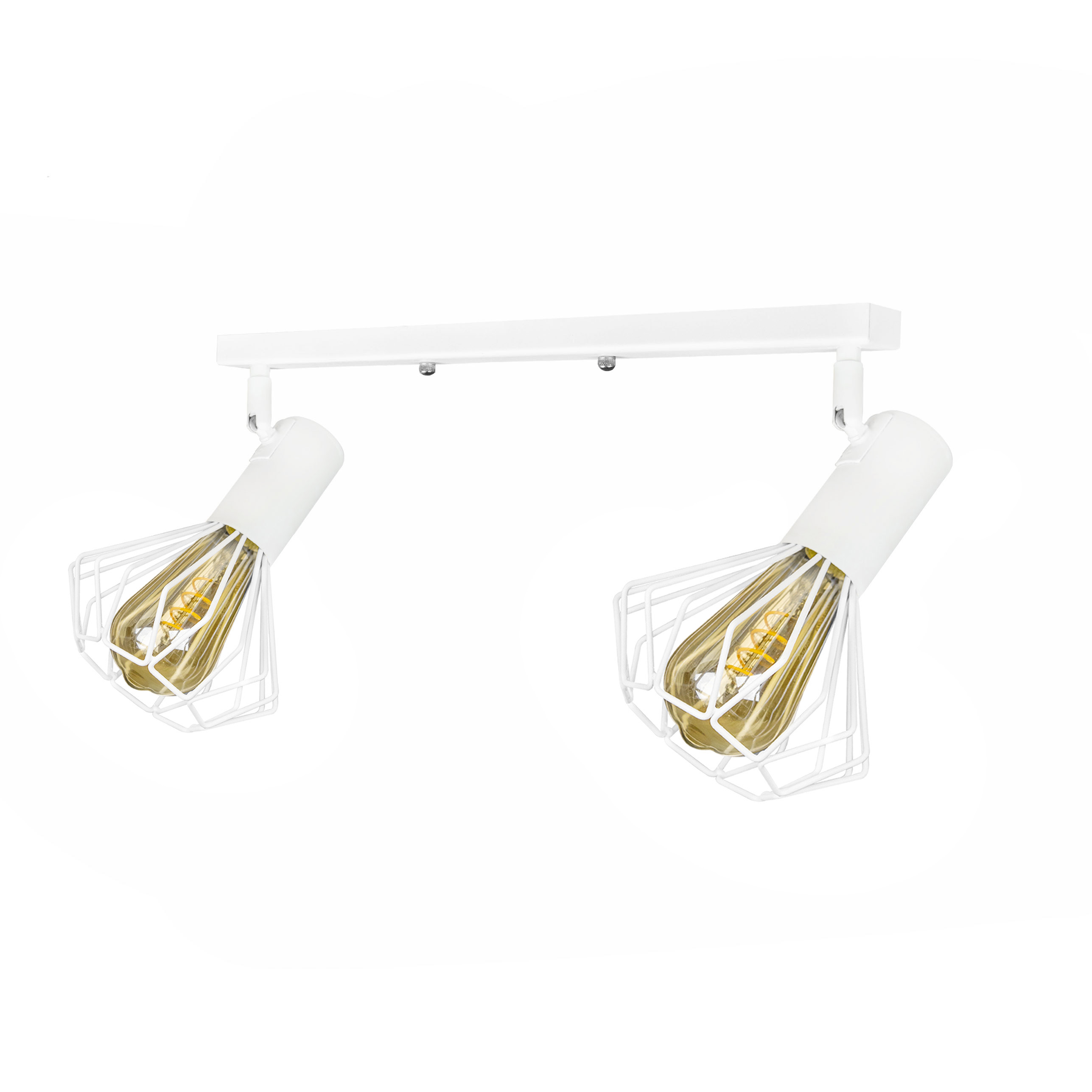 Светильник лофт MSK Electric Diadem настенно-потолочный NL 22151-2W белый