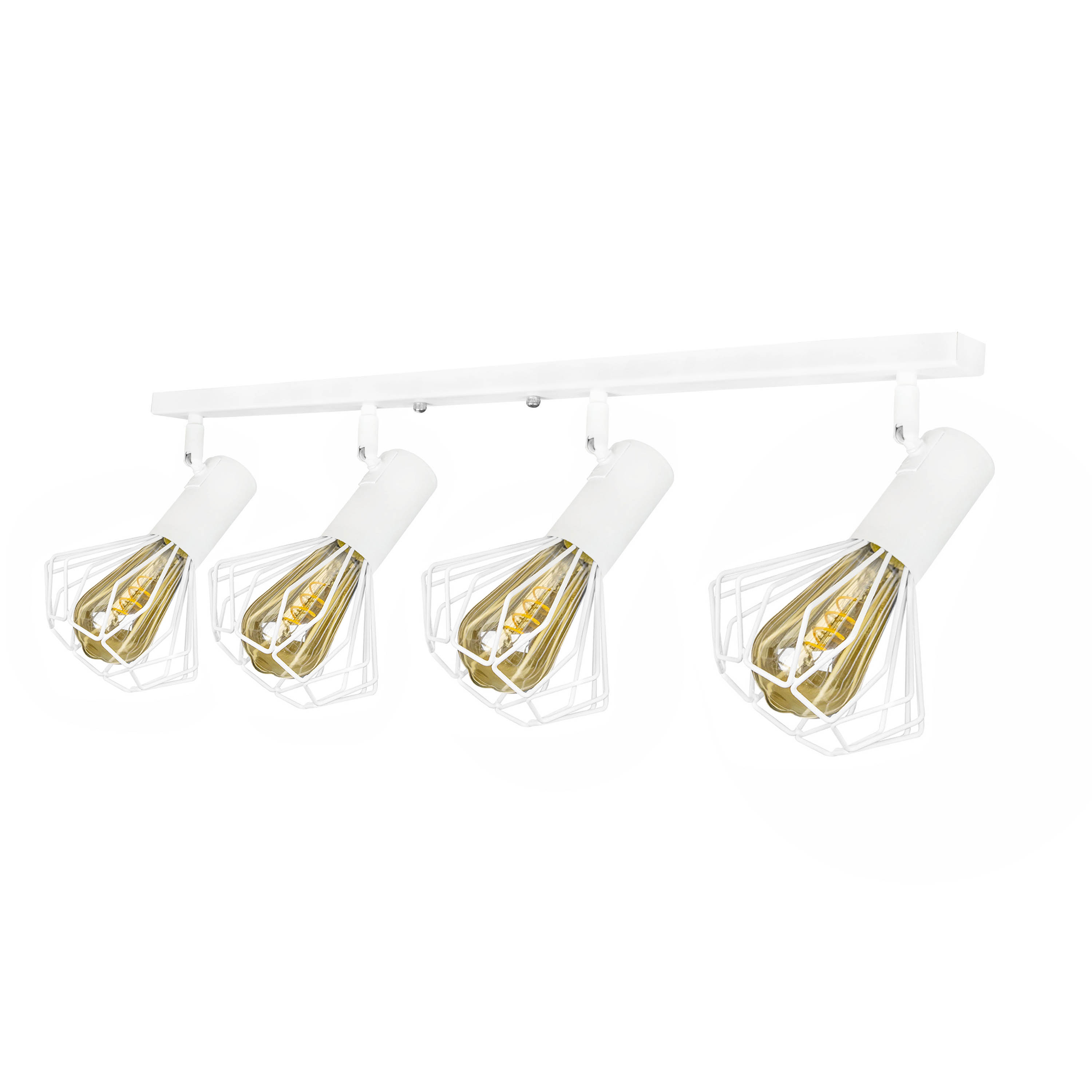 Светильник лофт MSK Electric Diadem настенно-потолочный NL 22151-4W белый