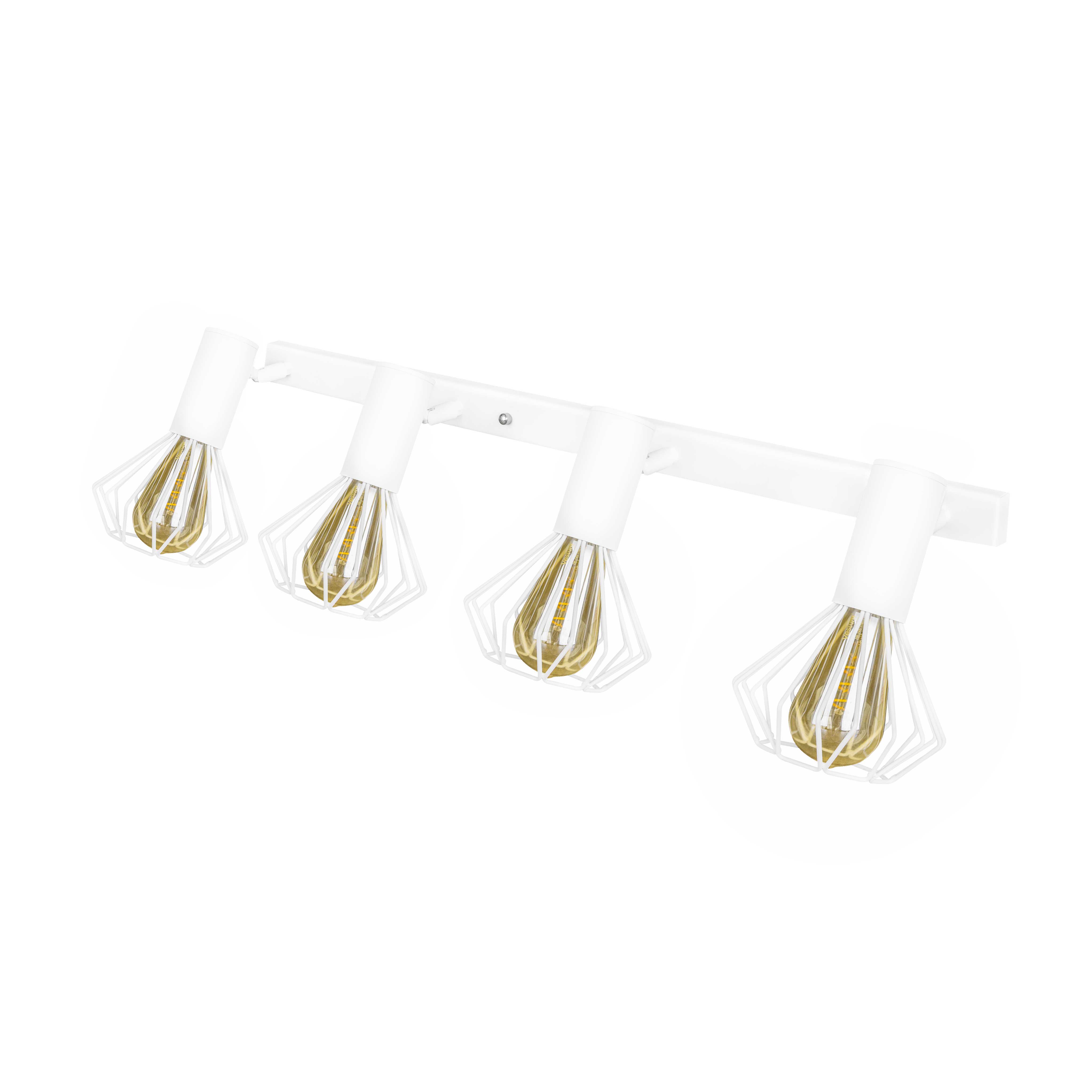 Светильник лофт MSK Electric Diadem настенно-потолочный NL 22151-4W белый