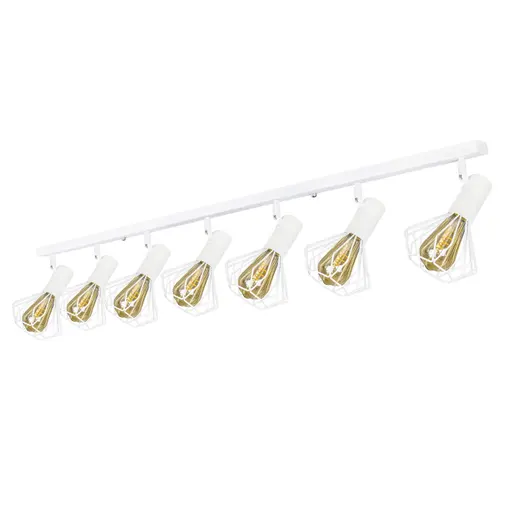 Светильник лофт MSK Electric Diadem потолочный NL 22151-7 WH