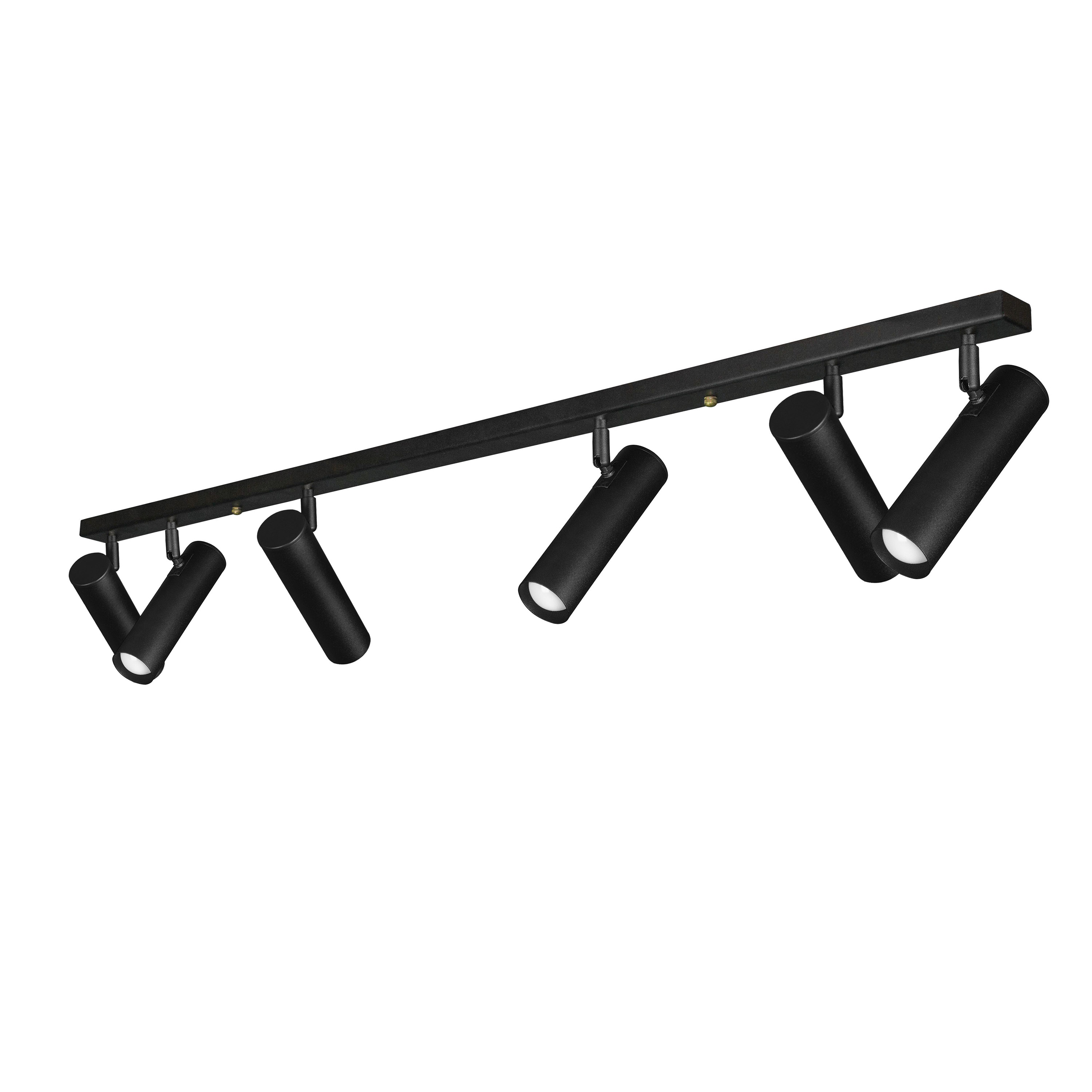 Светильник потолочный MSK Electric Telescope с повортными плафонами NL 22501-6 BK