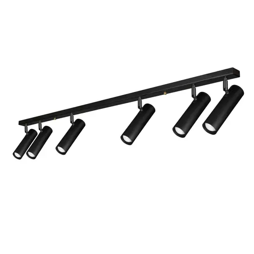 Светильник потолочный MSK Electric Telescope с повортными плафонами NL 22501-6 BK