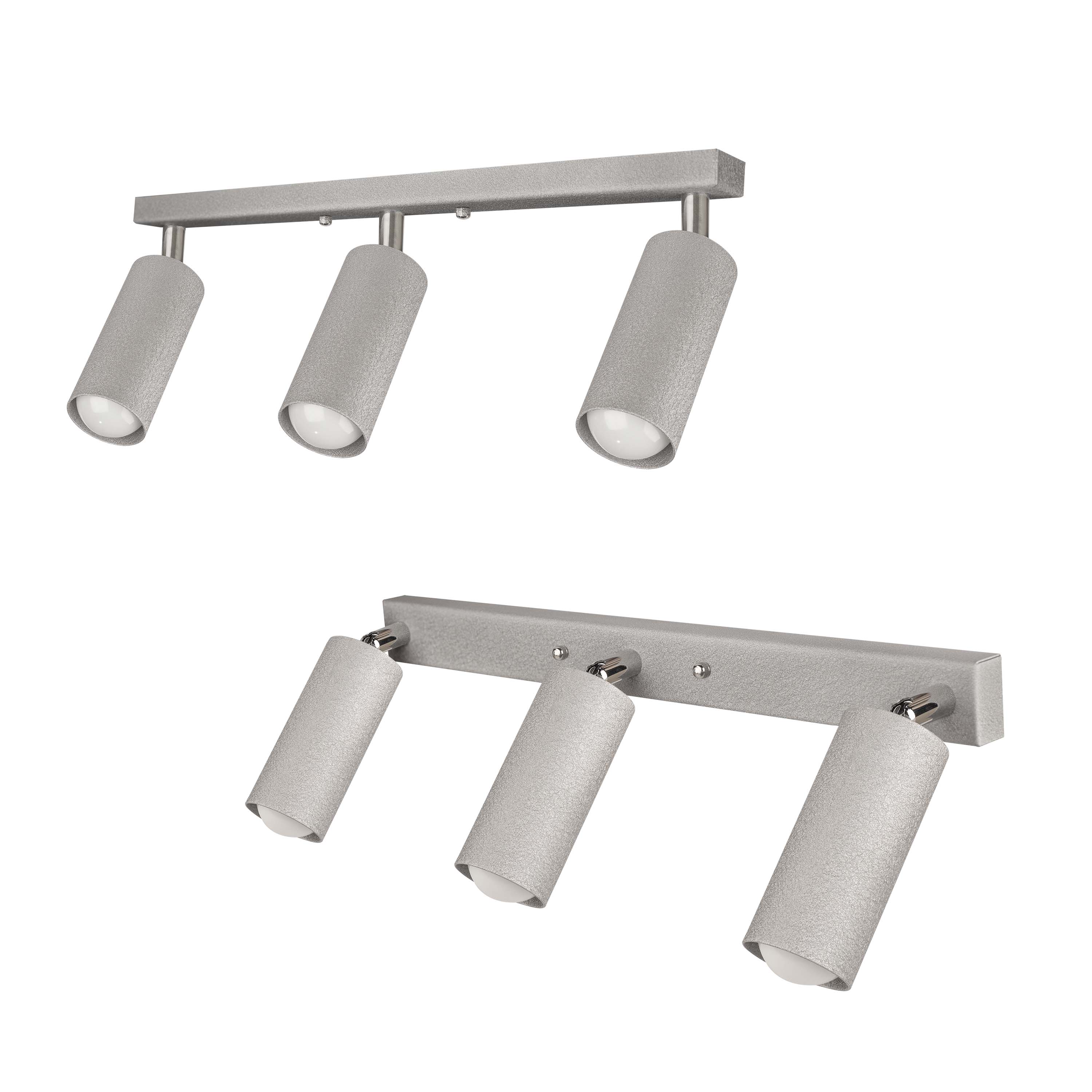 Светильник MSK Electric Tube спот с поворотными механизмами MR 1105-3 GR