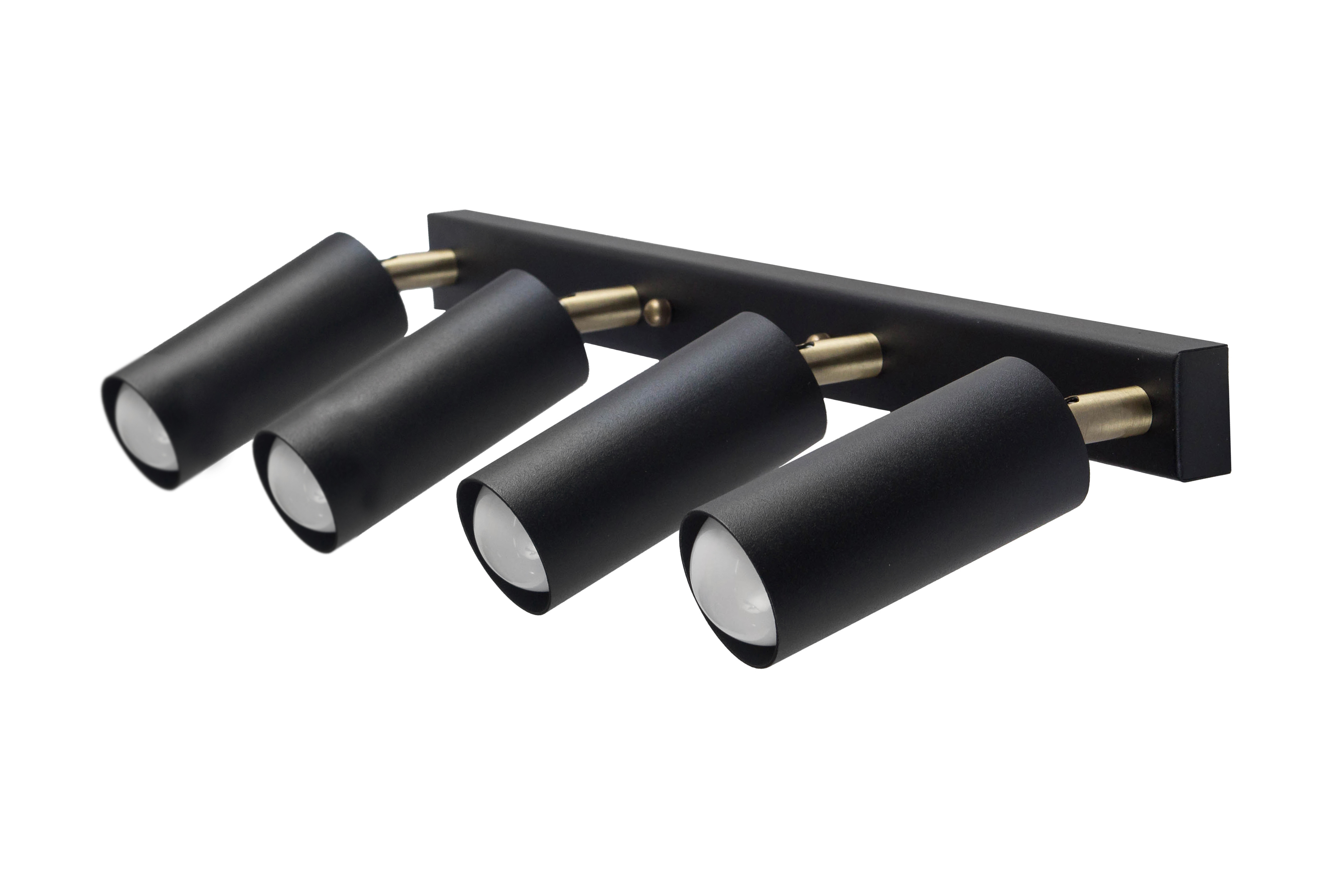 Светильник потолочный MSK Electric Tube спот с поворотным механизмом NL 1105-4 BK