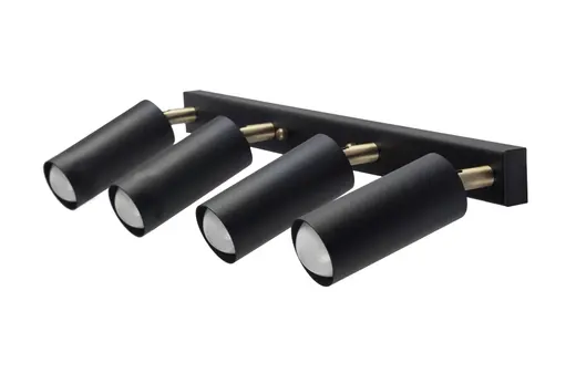 Светильник потолочный MSK Electric Tube спот с поворотным механизмом NL 1105-4 BK