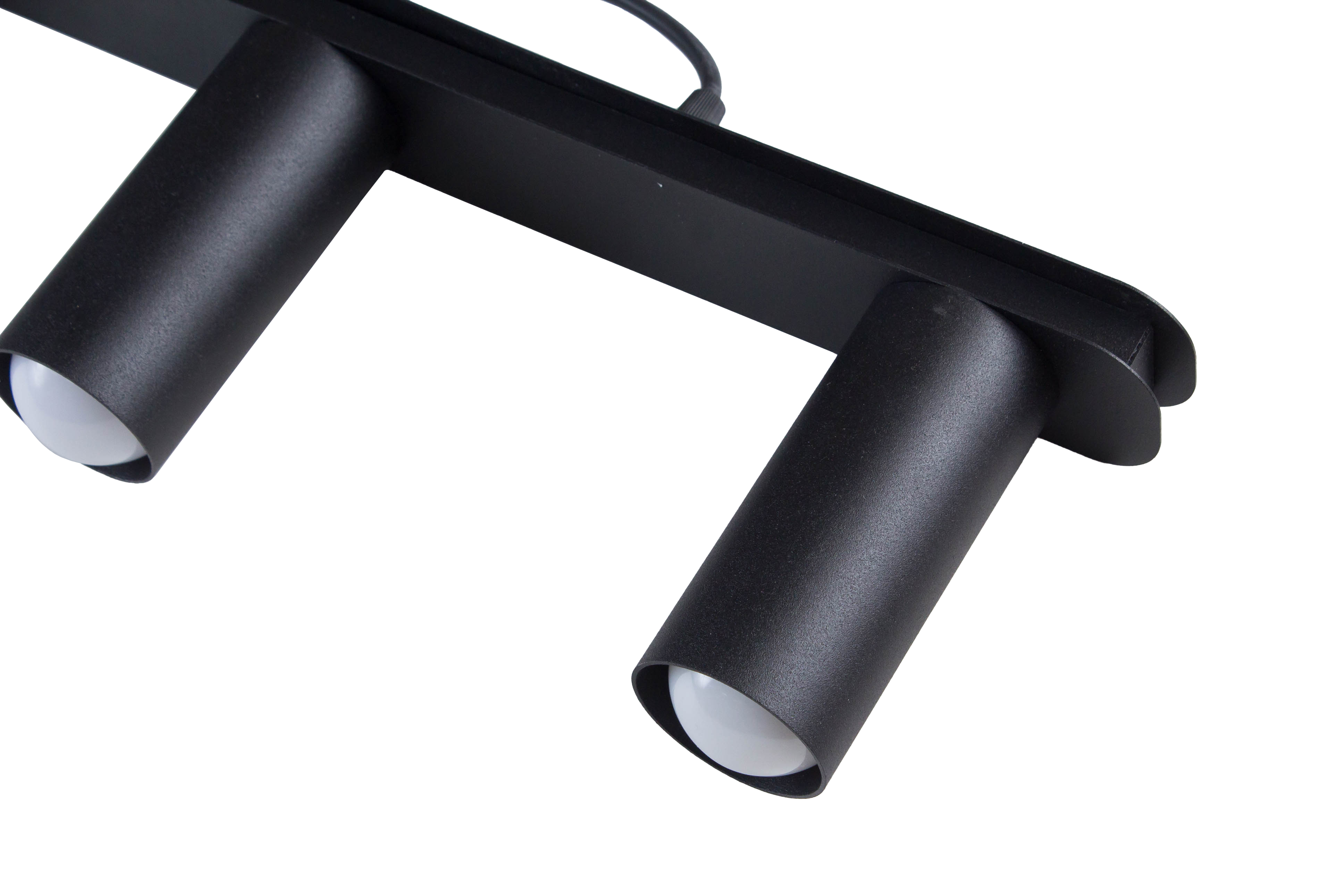 Люстра подвесная MSK Electric Tube в стиле лофт NL 2450-7 BK