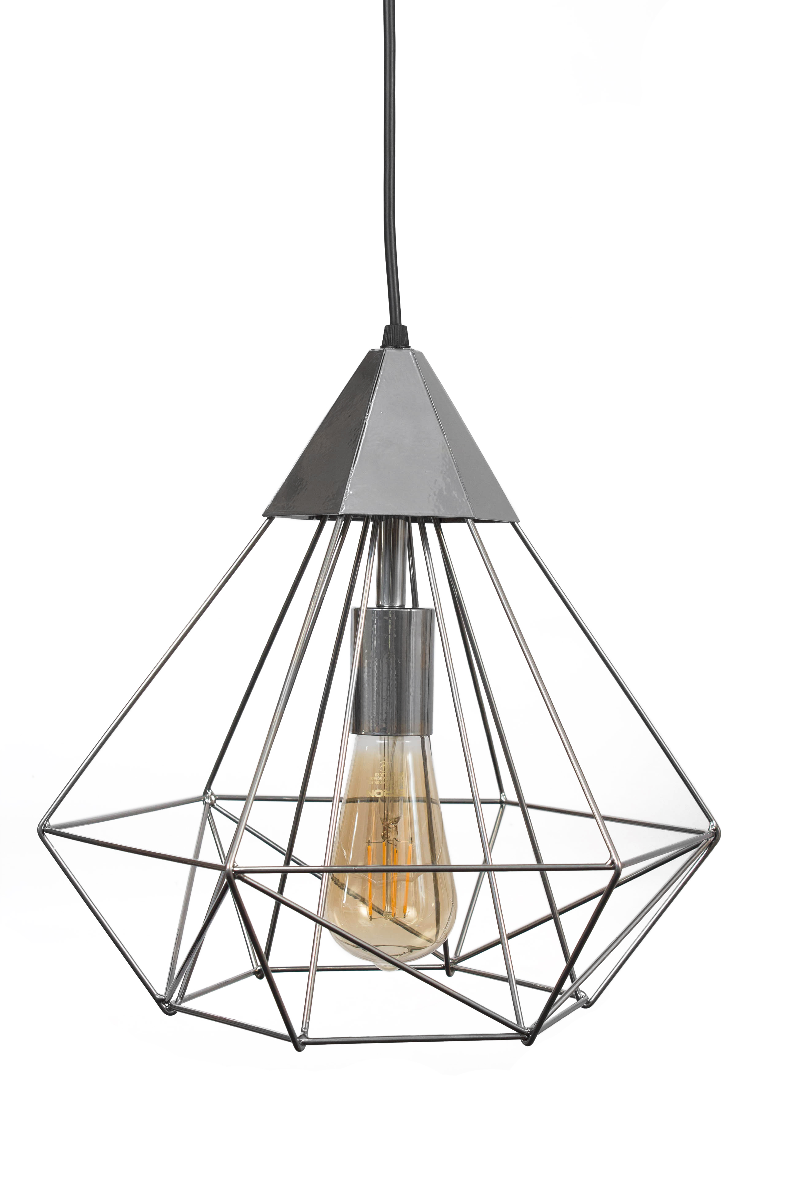 Светильник подвесной в стиле лофт MSK Electric Crystal NL 0538 CR хром