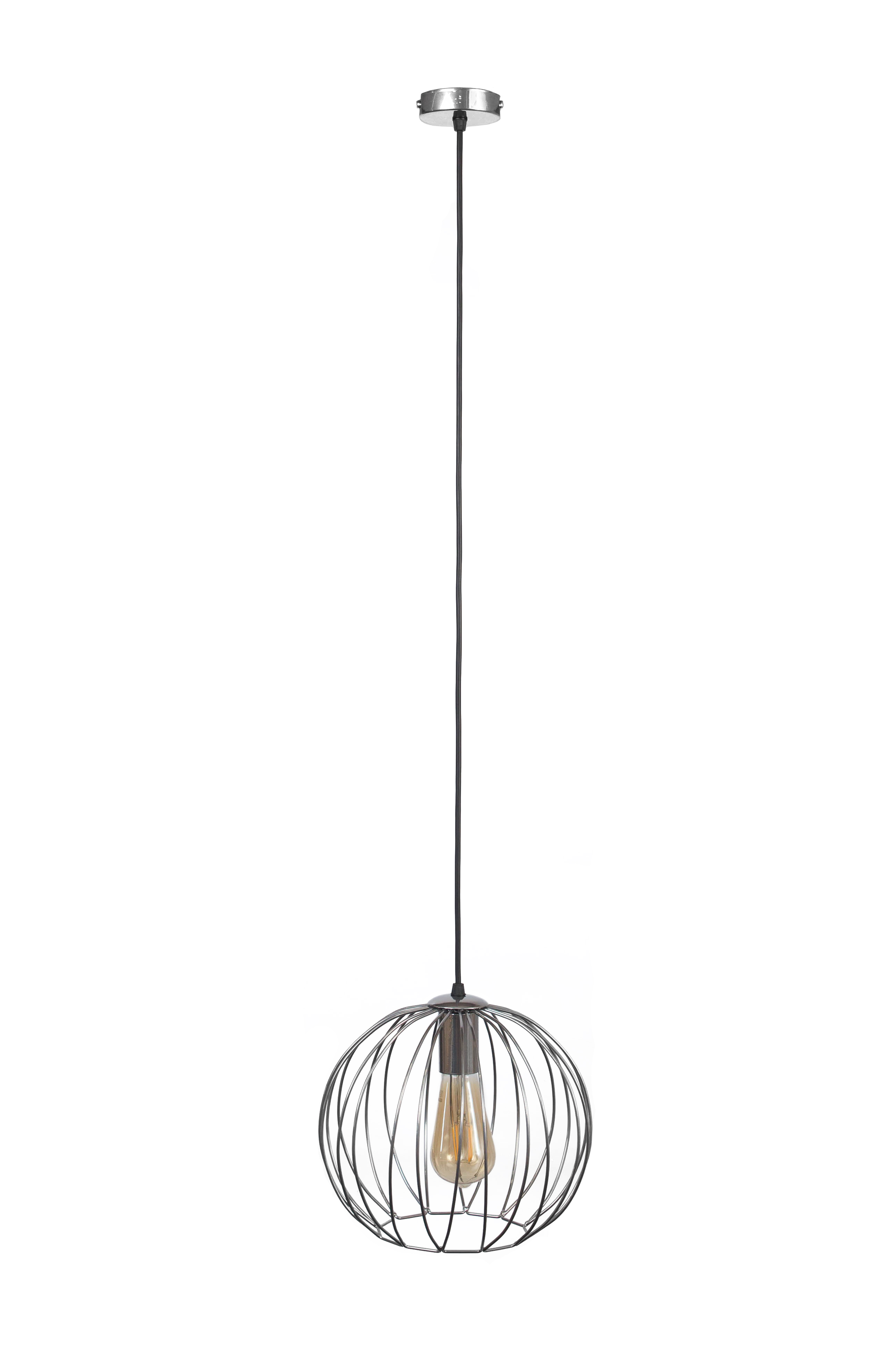 Светильник подвесной в стиле лофт MSK Electric Globe NL 2722 CR хром