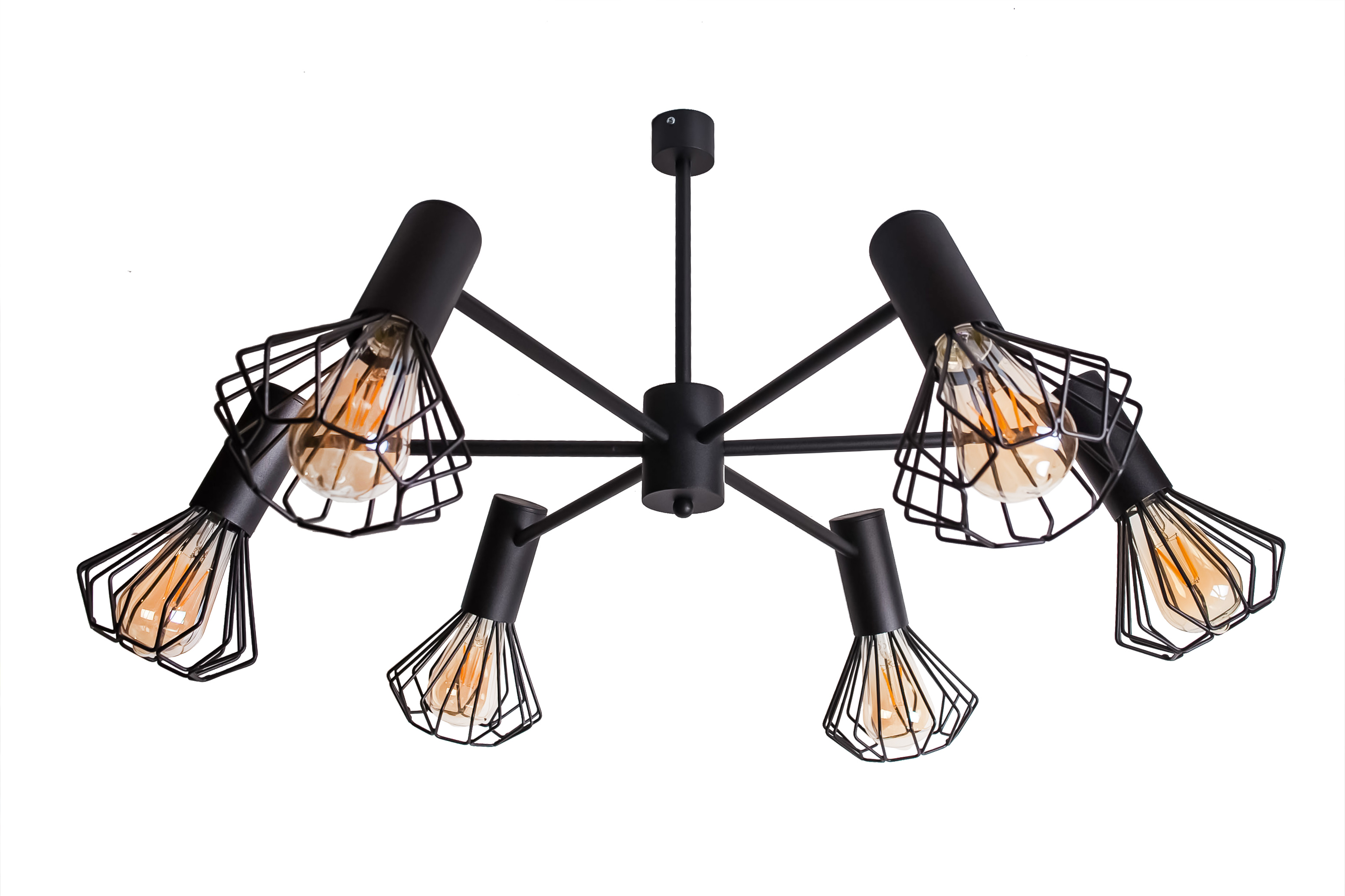 Люстра MSK Electric Diadem на шесть плафонов NL 22152-6 BK