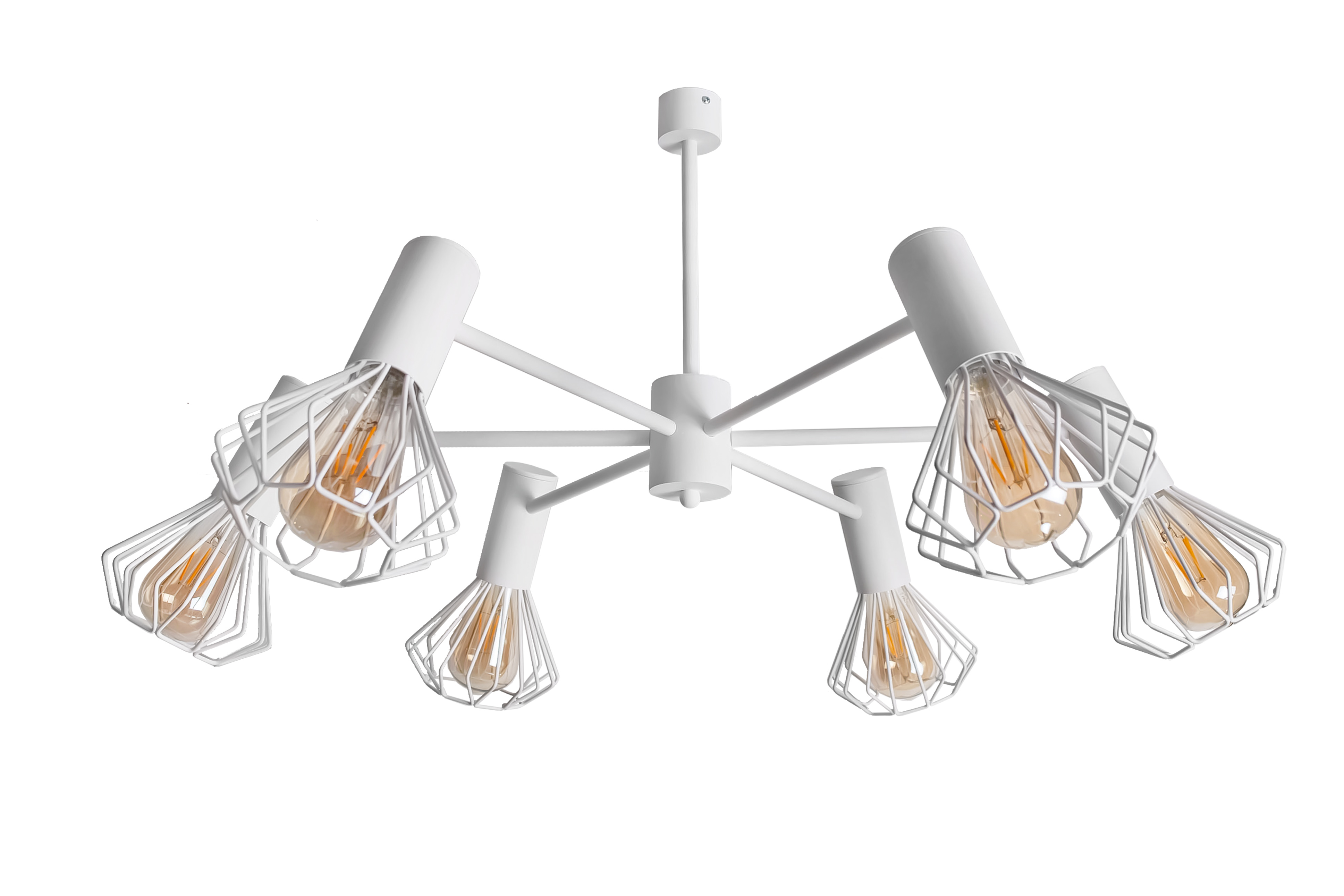 Люстра MSK Electric Diadem на шесть плафонов NL 22152-6 WH