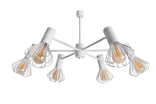 Люстра MSK Electric Diadem на шесть плафонов NL 22152-6 WH