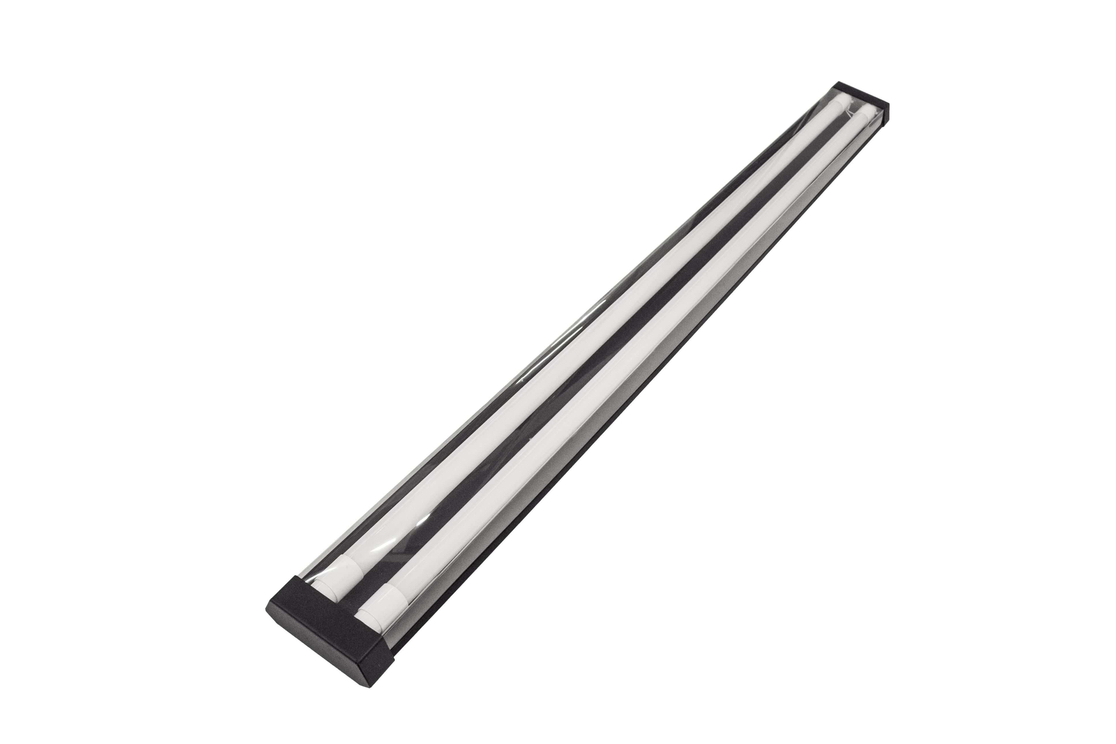 Светильник под две led лампы Т-8 120см Премиум Black СПС 02-1200 MSK Electric