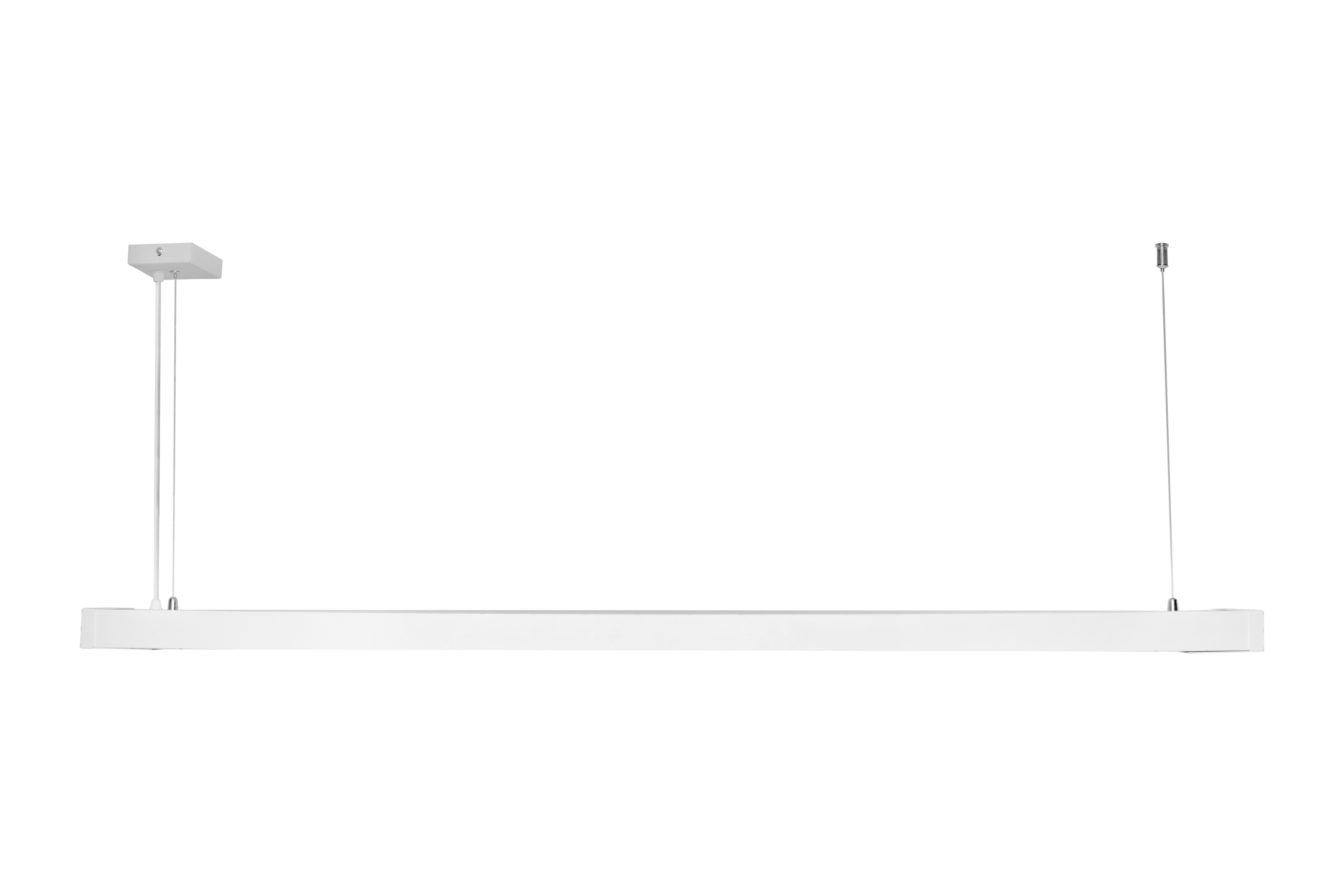 Светильник линейный подвесной 125см MSK Electric Office под две led лампы G-13 SL-120-2T8 WH